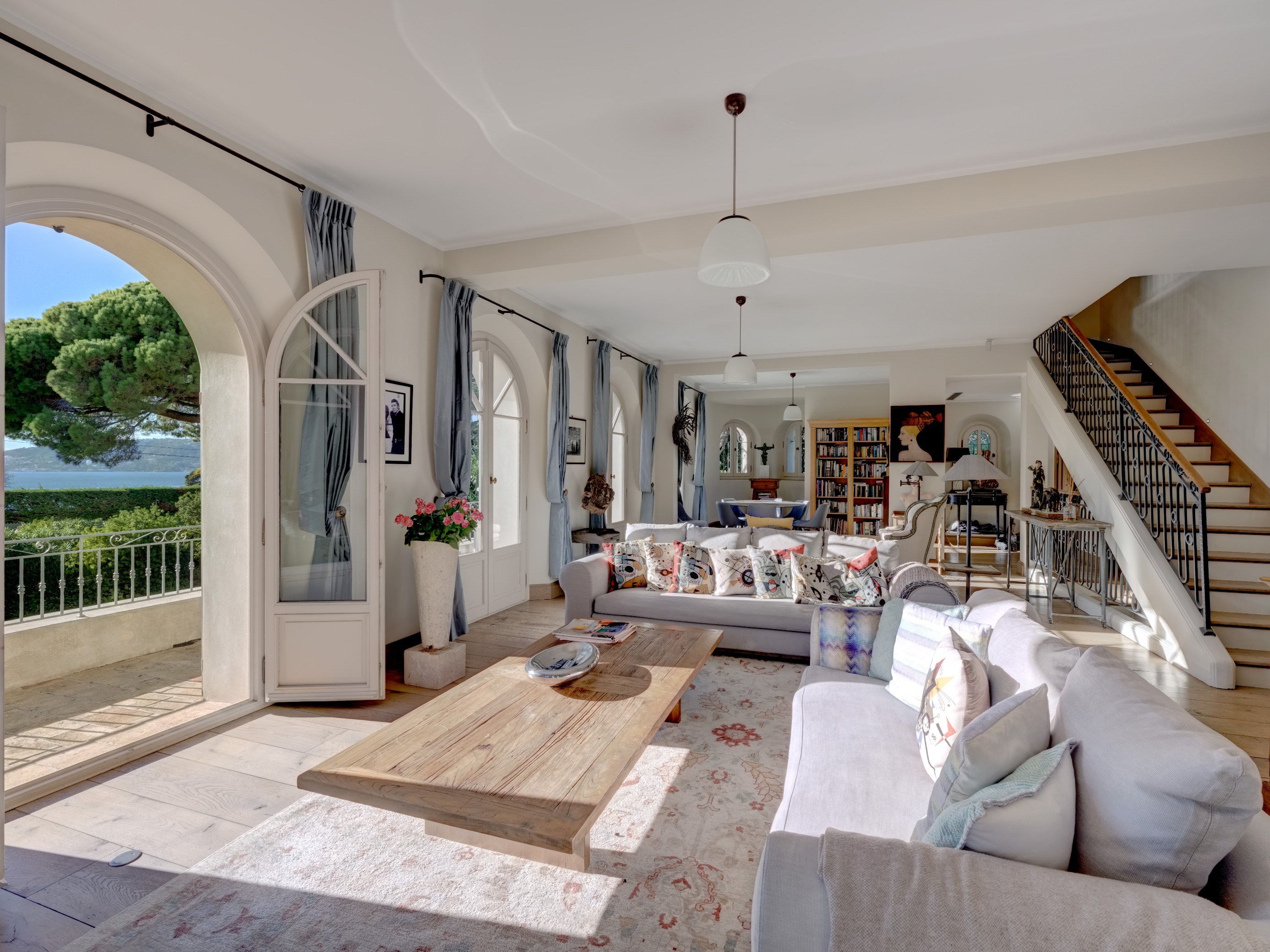  Exceptional sea view villa for sale in Cap d’Antibes west side, Côte d’Azur - 物件實景