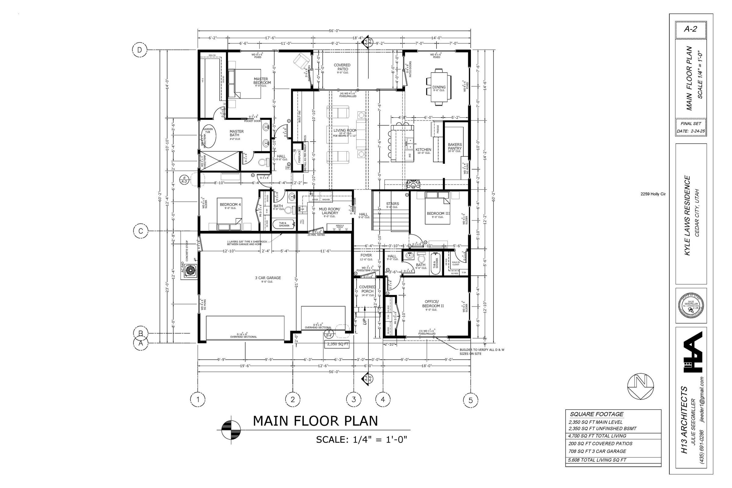Cedar City, Utah, 84720, United States, 4 Bedrooms Bedrooms, ,3 BathroomsBathrooms,Residential,For Sale,1935090
