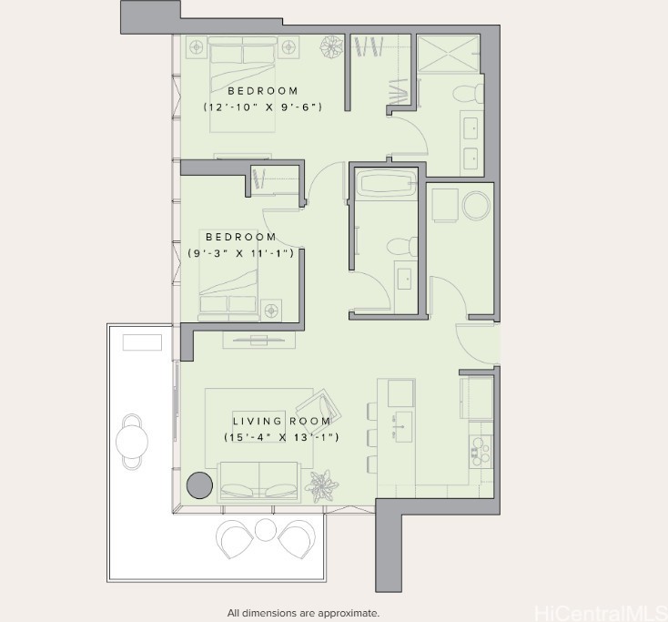 Honolulu, Hawaii, 96814, United States, 2 Bedrooms Bedrooms, ,2 BathroomsBathrooms,Residential,For Sale,1996104