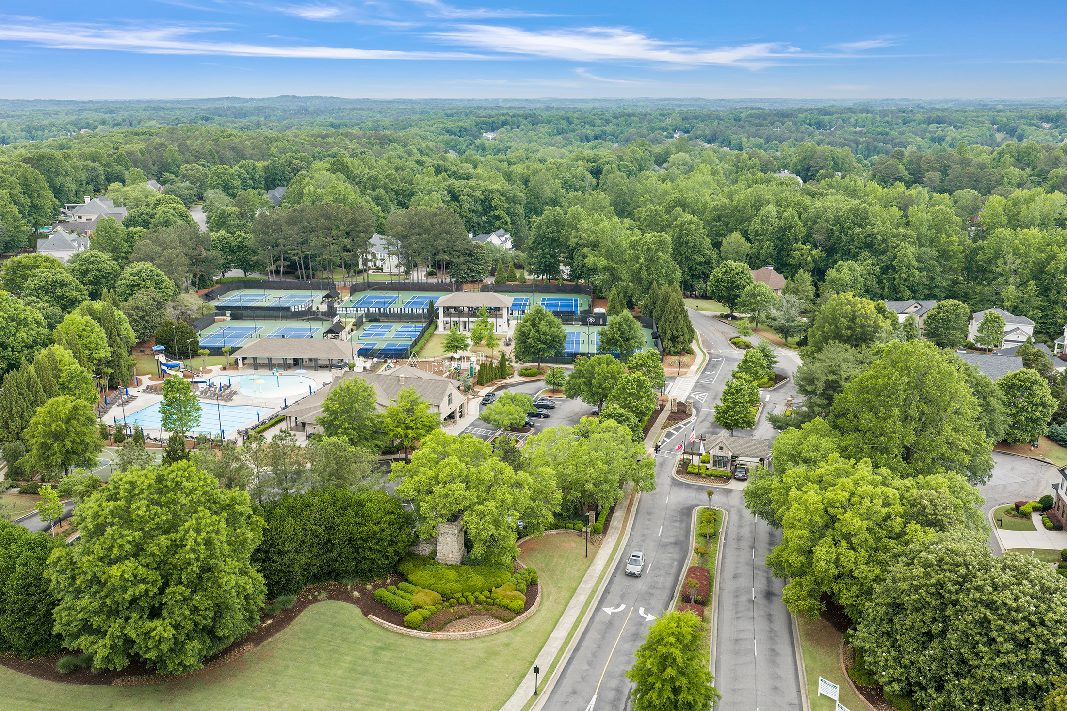  Stately Brick Residence in Alpharetta