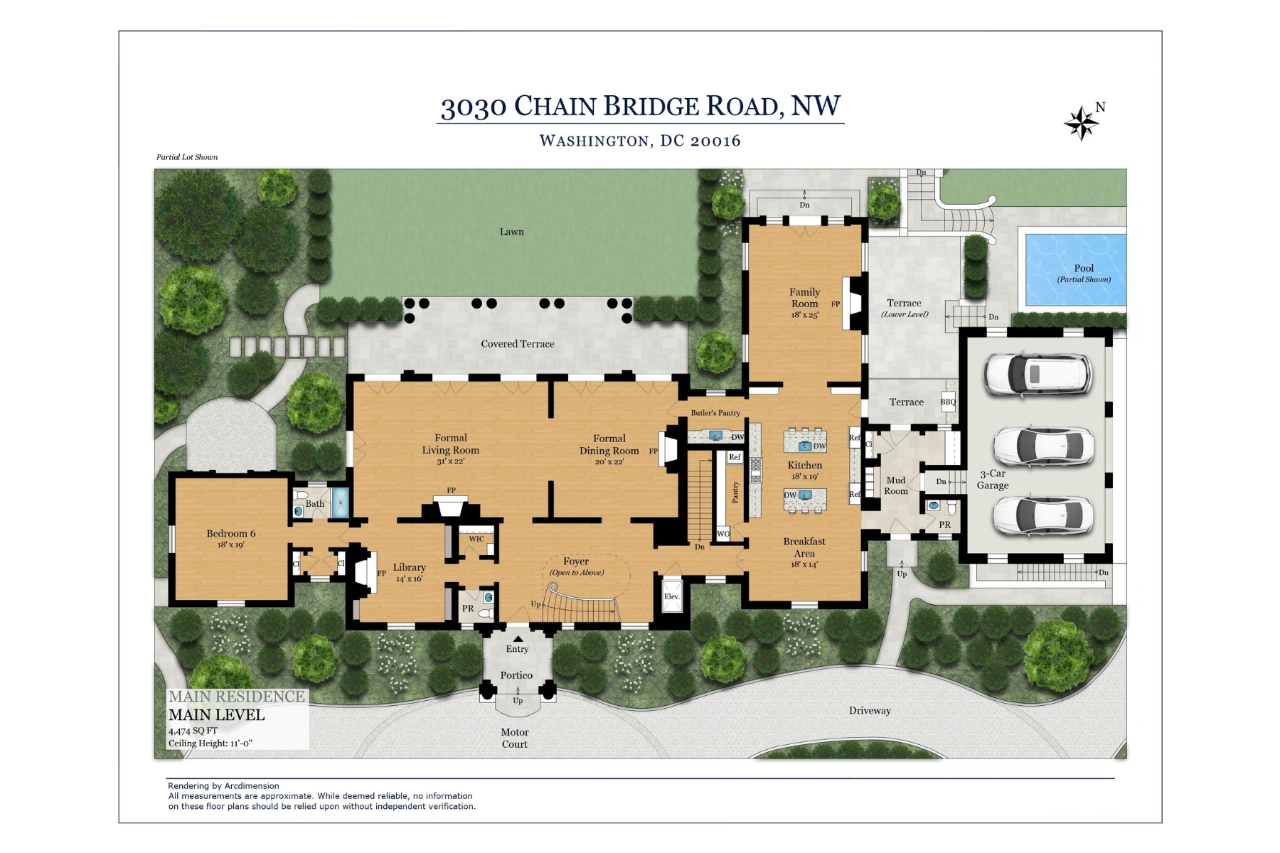 3030 Chain Bridge Road Nw,Washington, DC, 20016