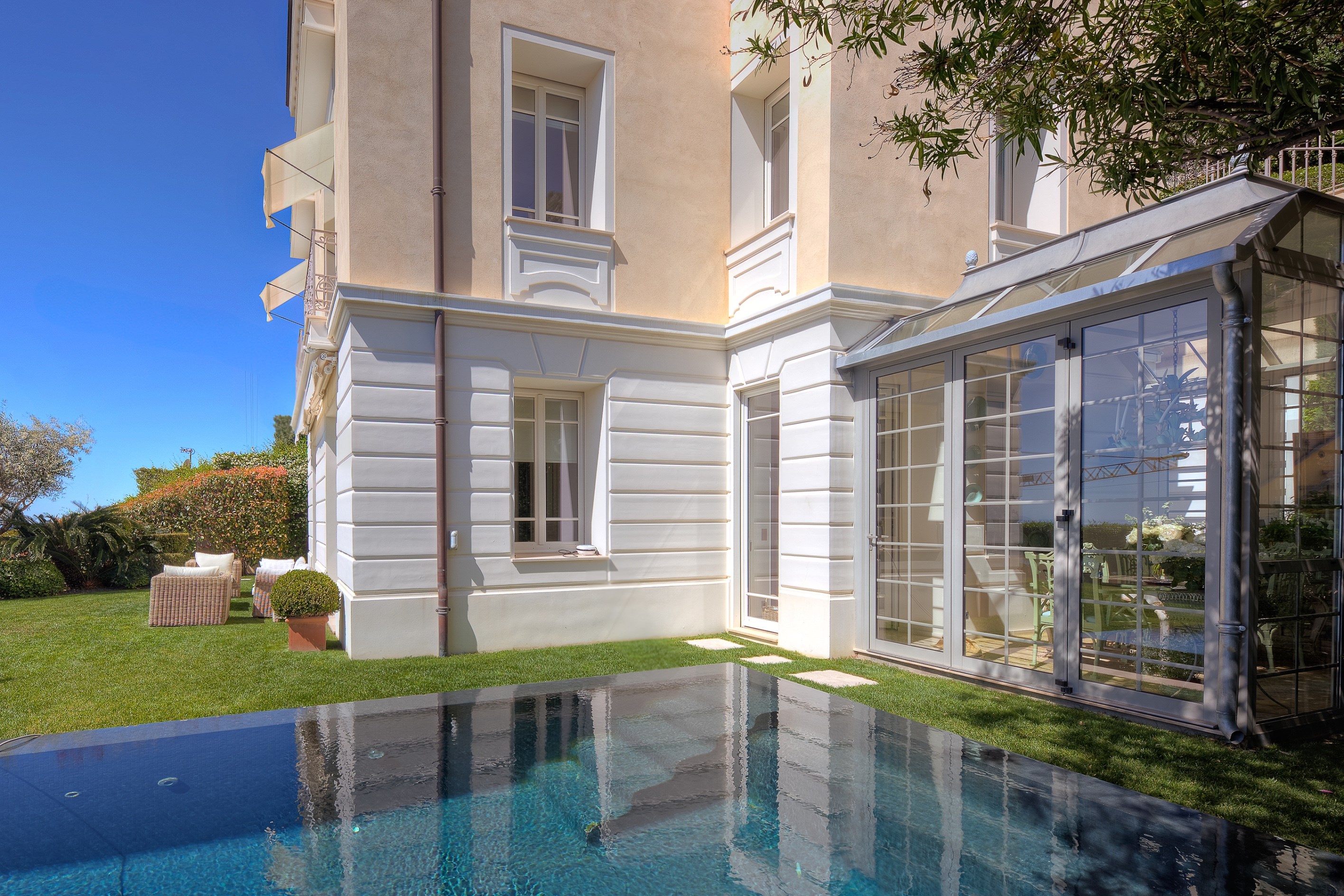  Beaulieu-sur-Mer villa Belle Époque avec vue mer panoramique et piscine à débor… - 物件實景