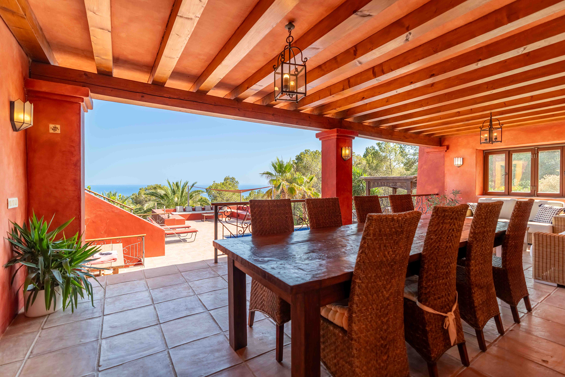  Renovated villa with sea views in Es Cubells, Ibiza - 物件實景