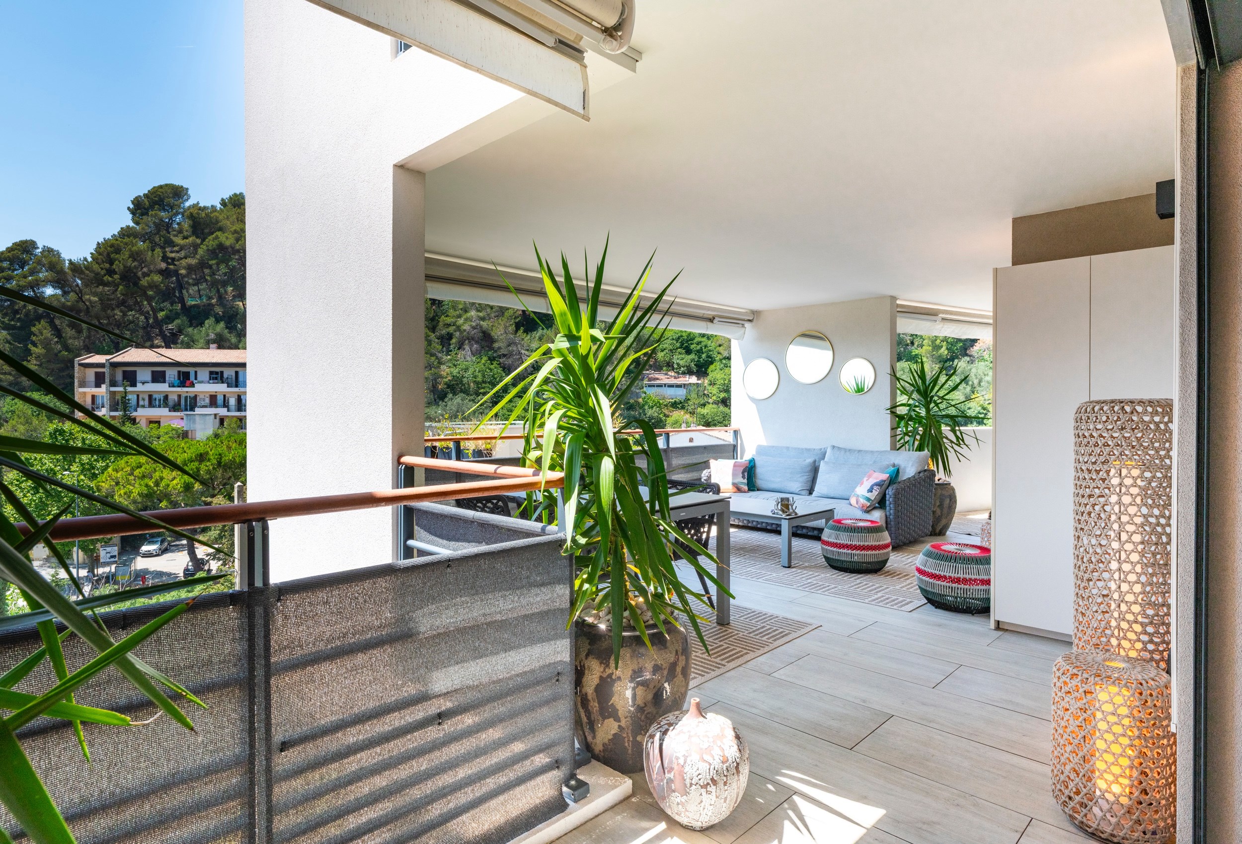  Luxury apartment with terrace, pool and sea glimpse for sale in Èze near Monaco - 物件實景
