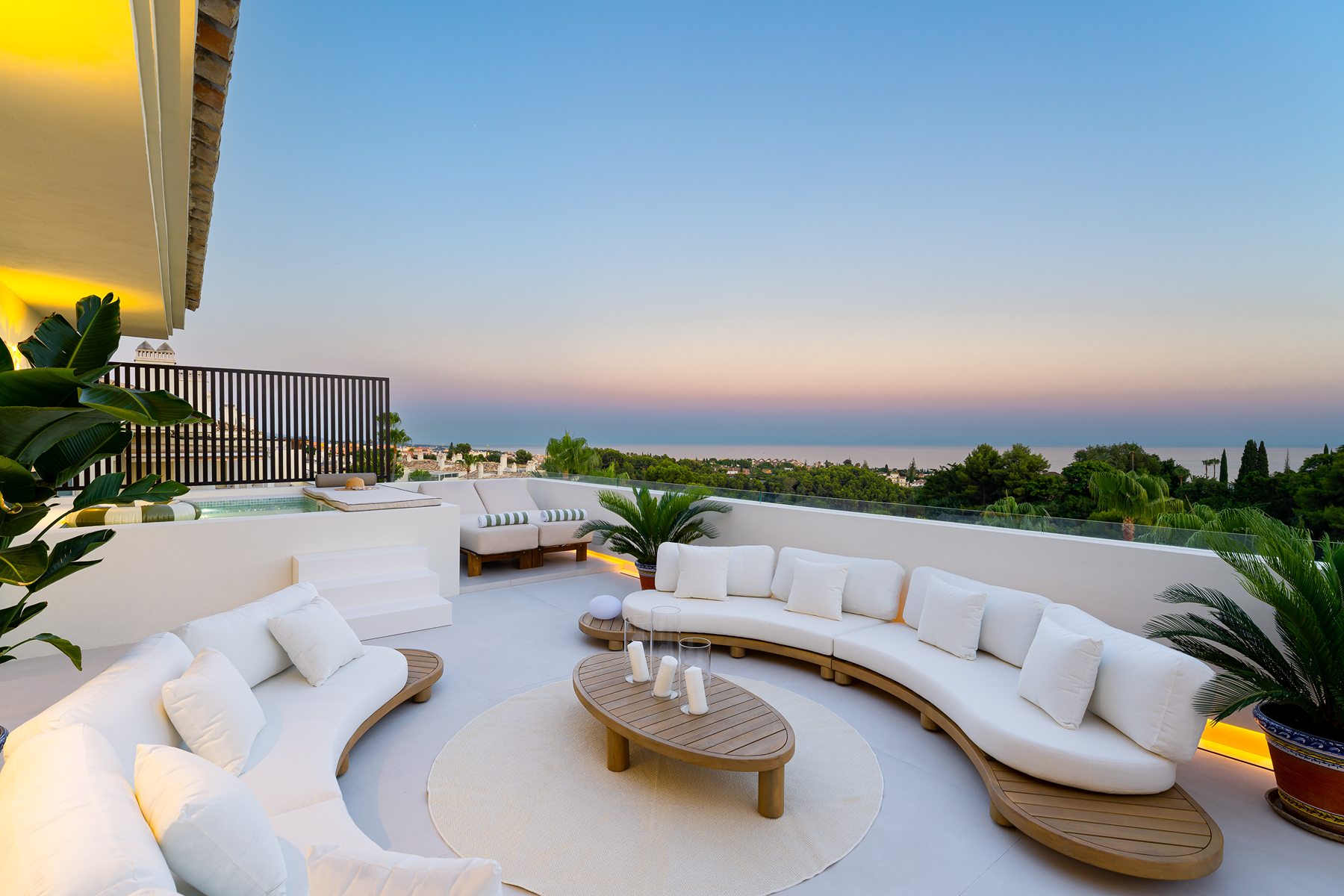  Penthouse with panoramic sea views and private heated pool in Sierra Blanca - 物件實景