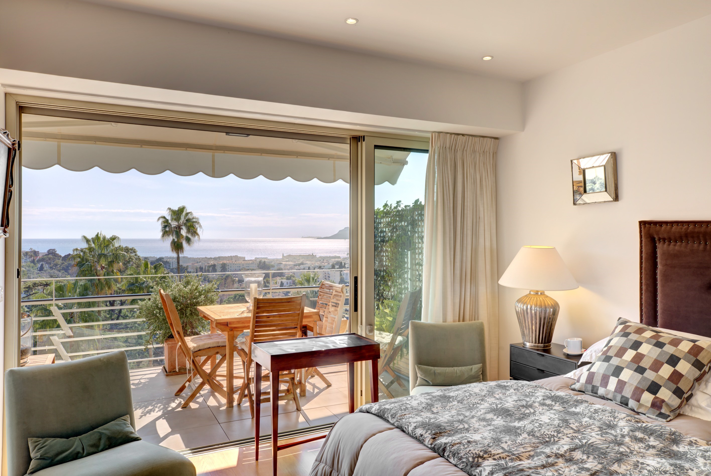  Luxury apartment with panoramic sea views in Cannes Californie - 物件實景