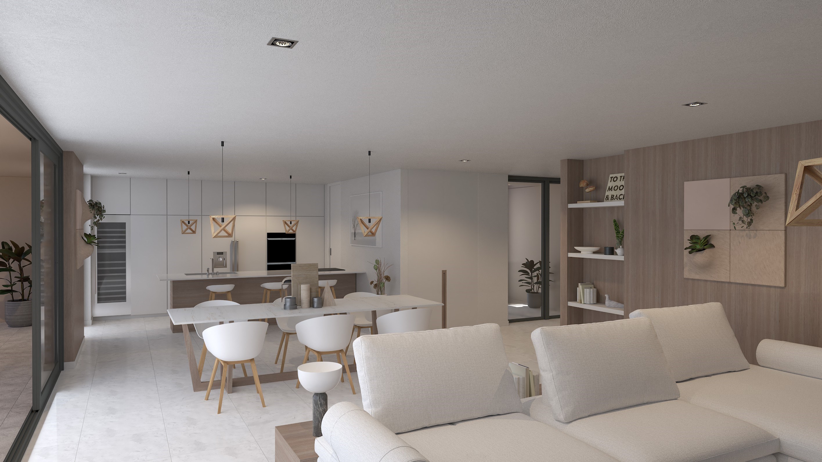  Apartment for sale in Sainte-Maxime with Gulf of Saint-Tropez view and garden - 物件實景