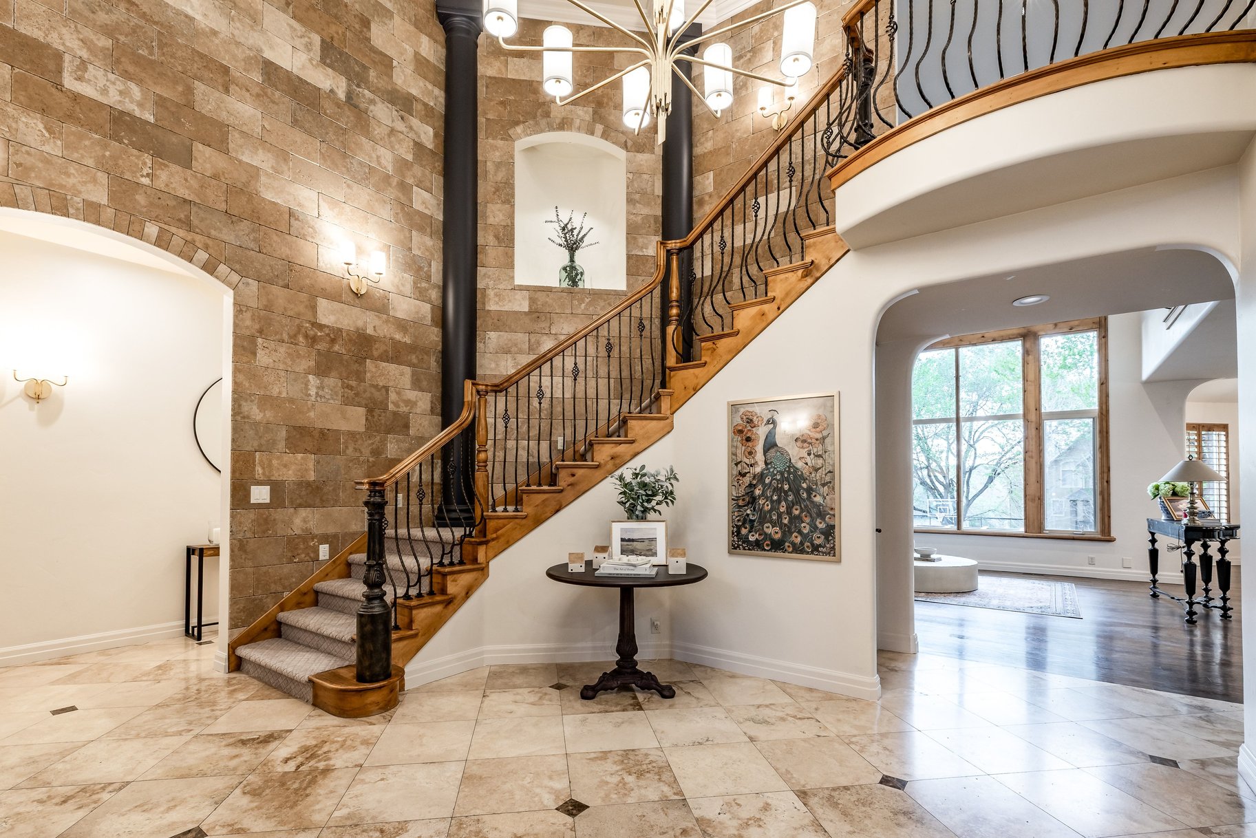  Custom 2-Story Parade Home with Dolphin Bolderscape Grotto Pool & 6 Car Garage - 物件實景