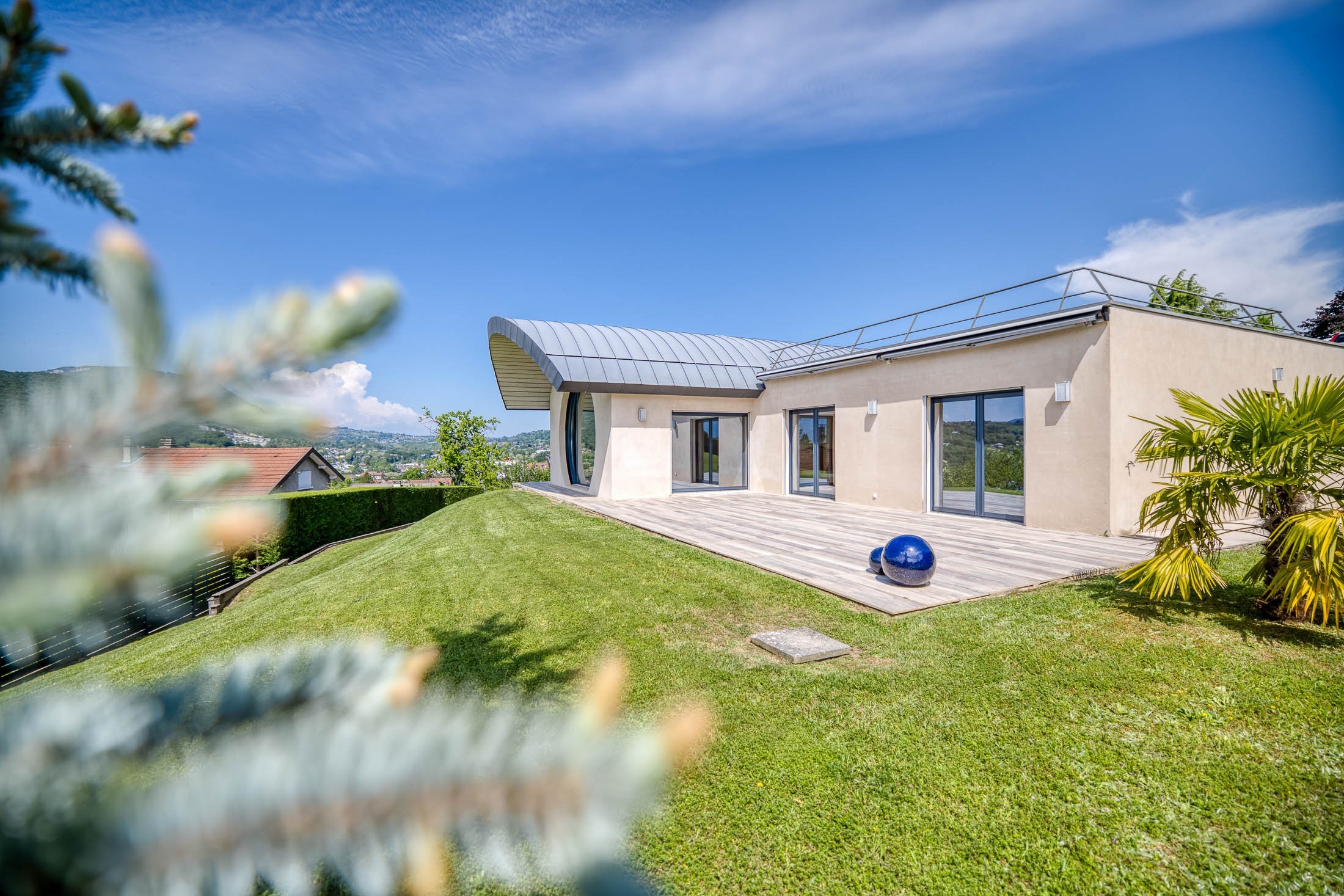  Contemporary Villa with Lake and Mountain Panorama - 物件實景