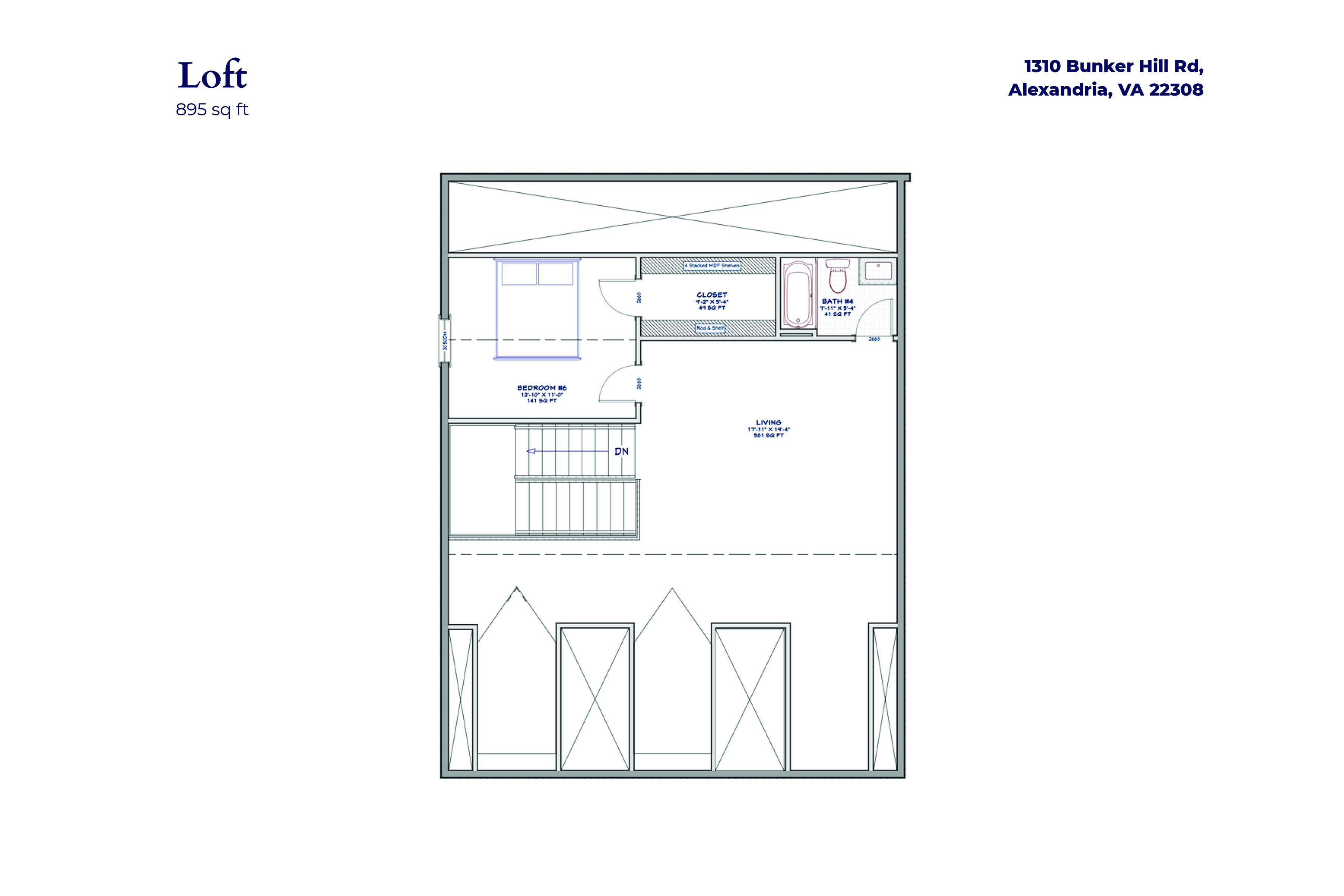  1310 Bunker Hill Road, Alexandria, VA, 22308 - 物件實景