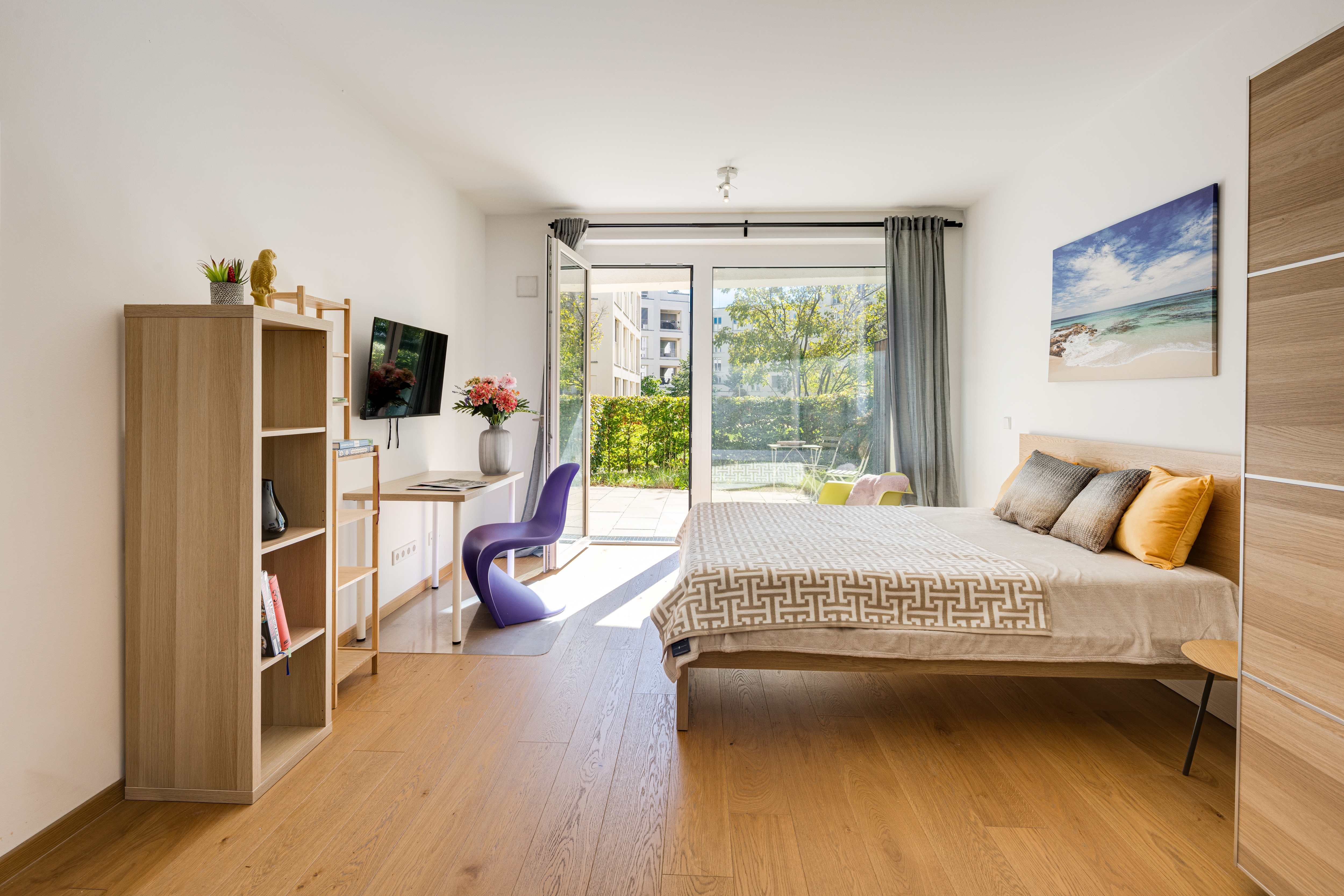  LIVING ISAR – a modern garden apartment located right next to the Isar. - 物件實景