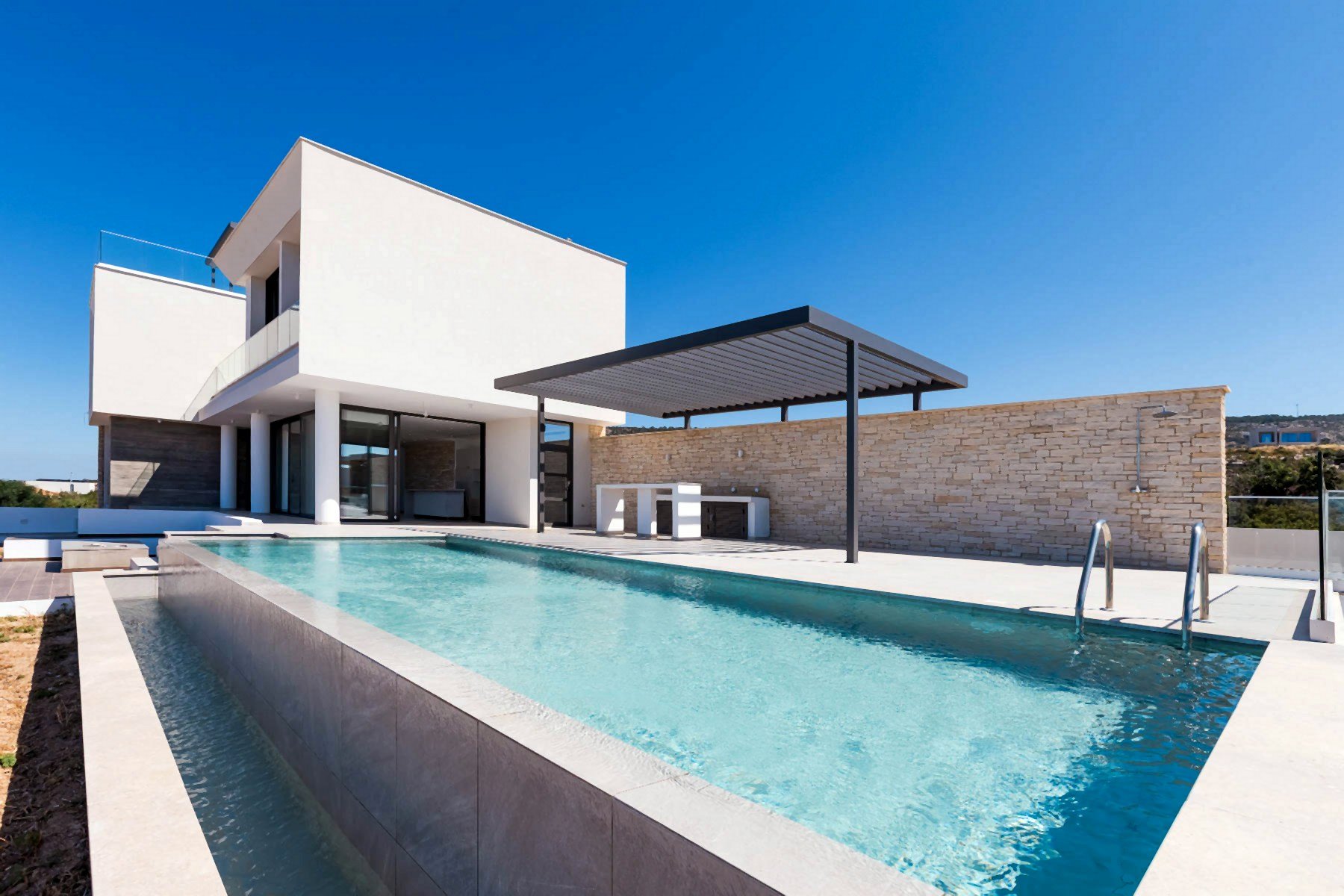  Four Bedroom Brand New Villa With a Swimming Pool in Peyia - 物件實景