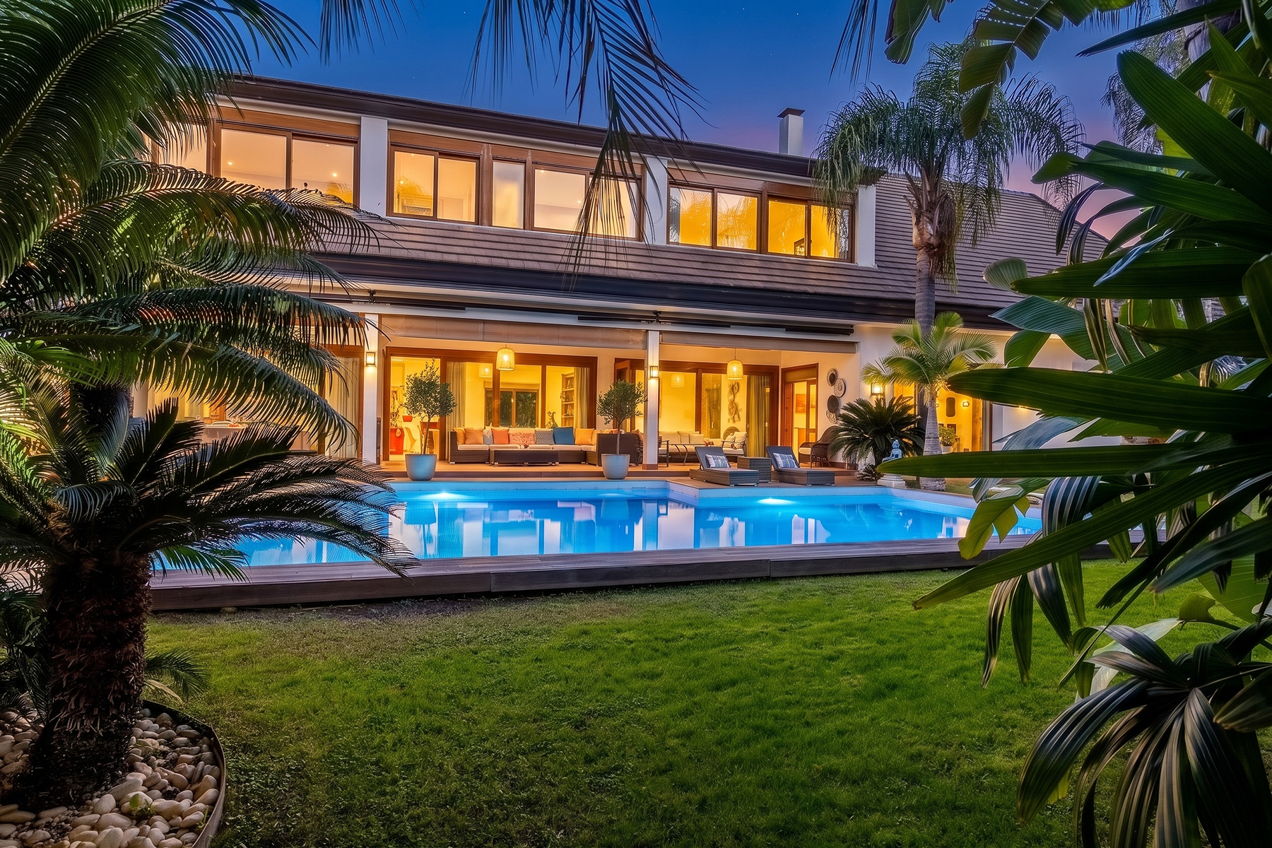  Elegant detached property in Simón Verde with garden and pool - 物件實景