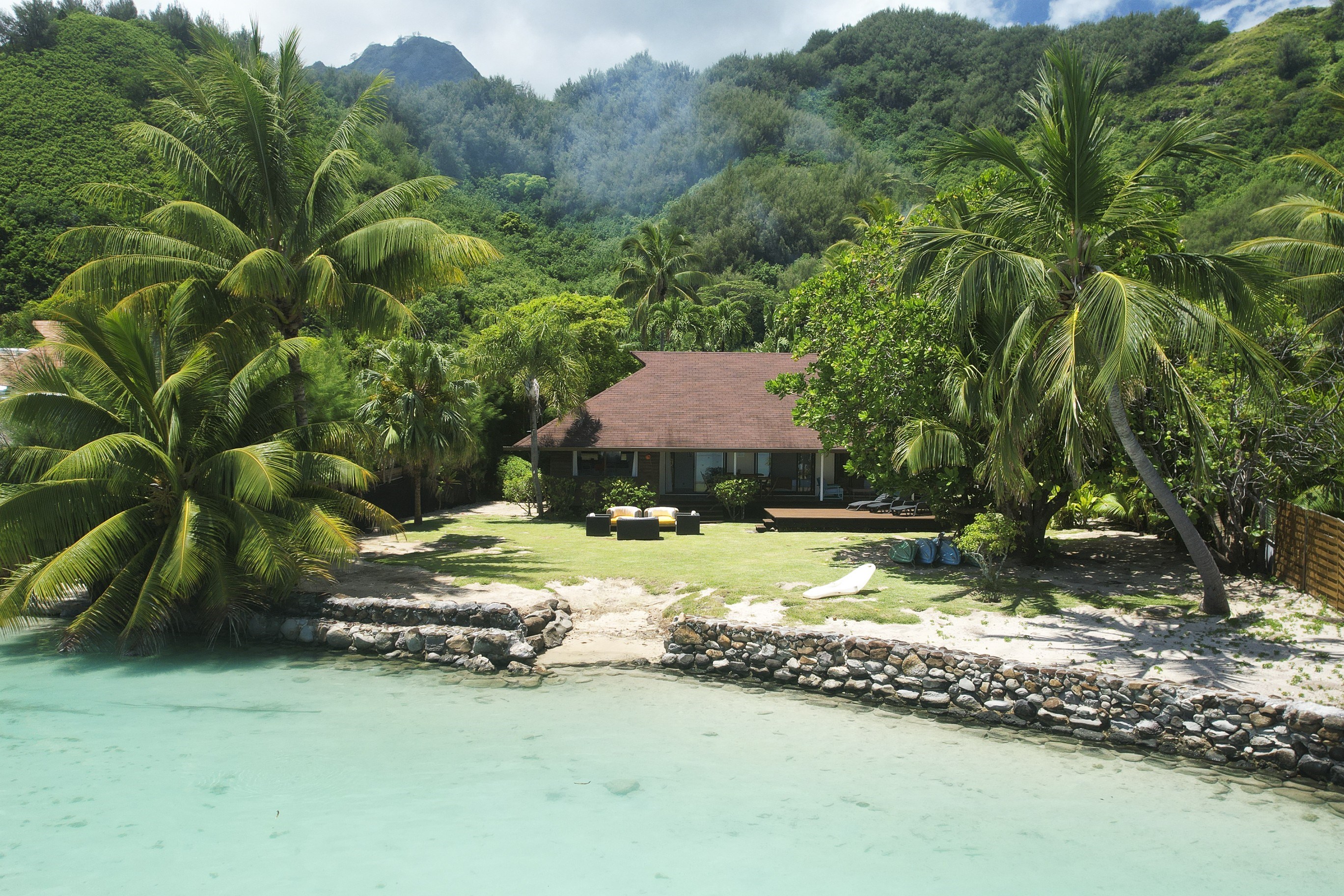  Moorea - Haapiti - Property on the lagoon shore - 物件實景