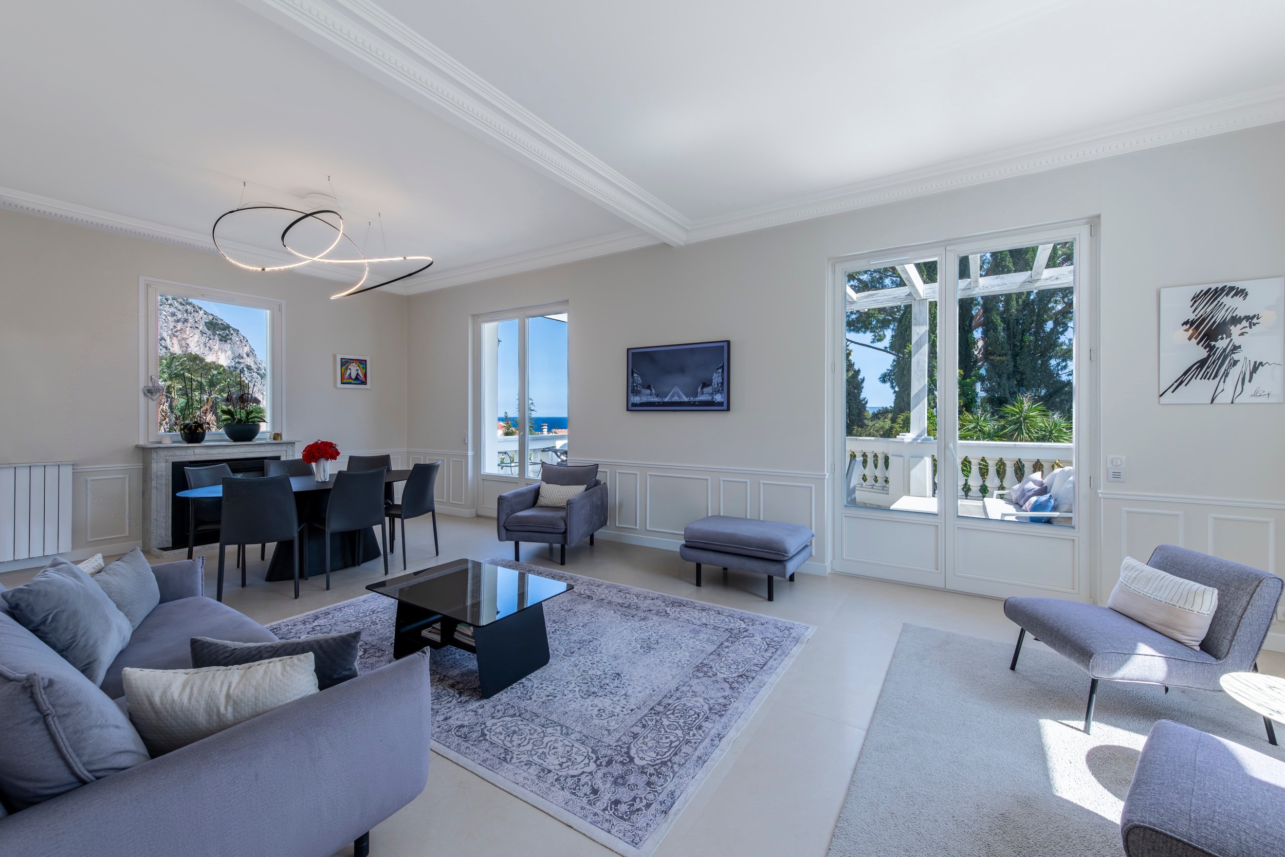  Beaulieu-sur-Mer Belle Époque villa with garden, 20 metre pool and sea glimpse … - 物件實景