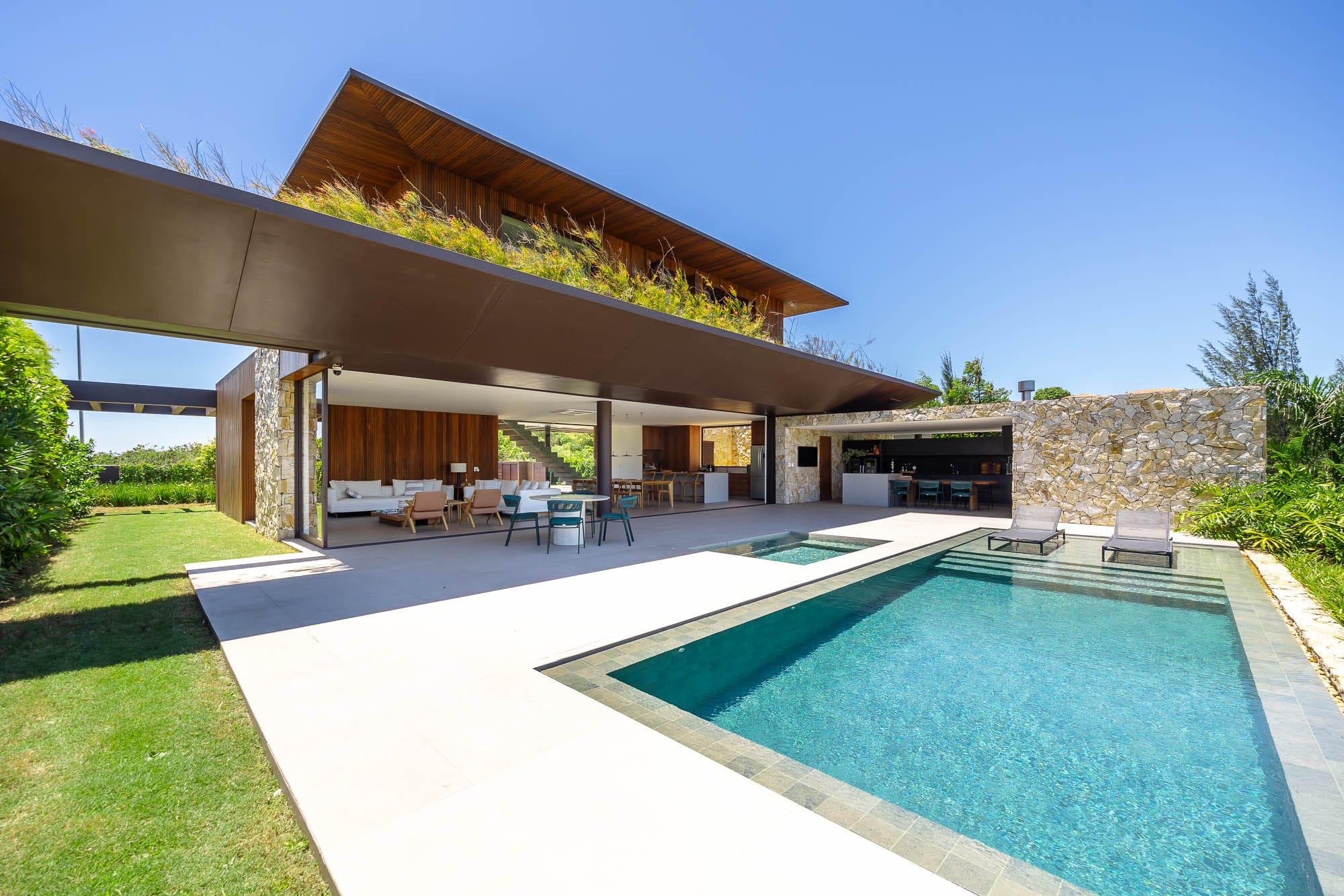  Beautiful House at Aretê Búzios with 4 Suites, Infinity Pool and Golf Views - 物件實景