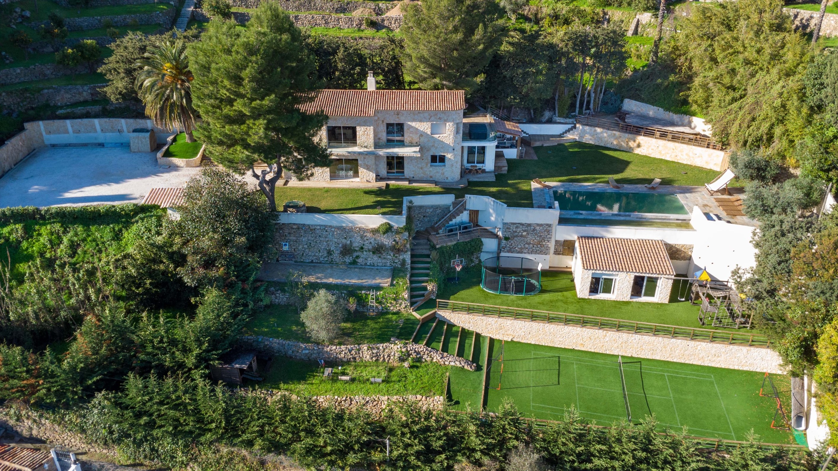  Renovated villa with panoramic sea views in Golfe Juan, French Riviera - 物件實景