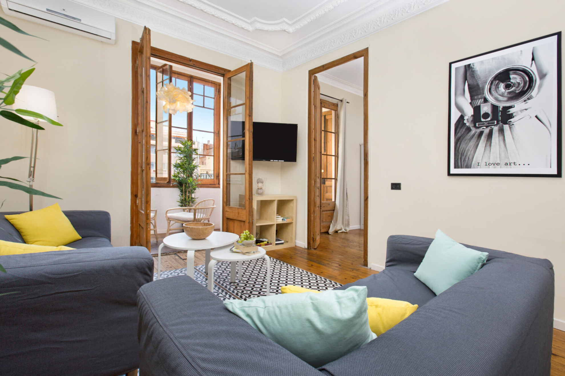  Large apartment for 7 people with tourist license in Eixample Derecho - 物件實景