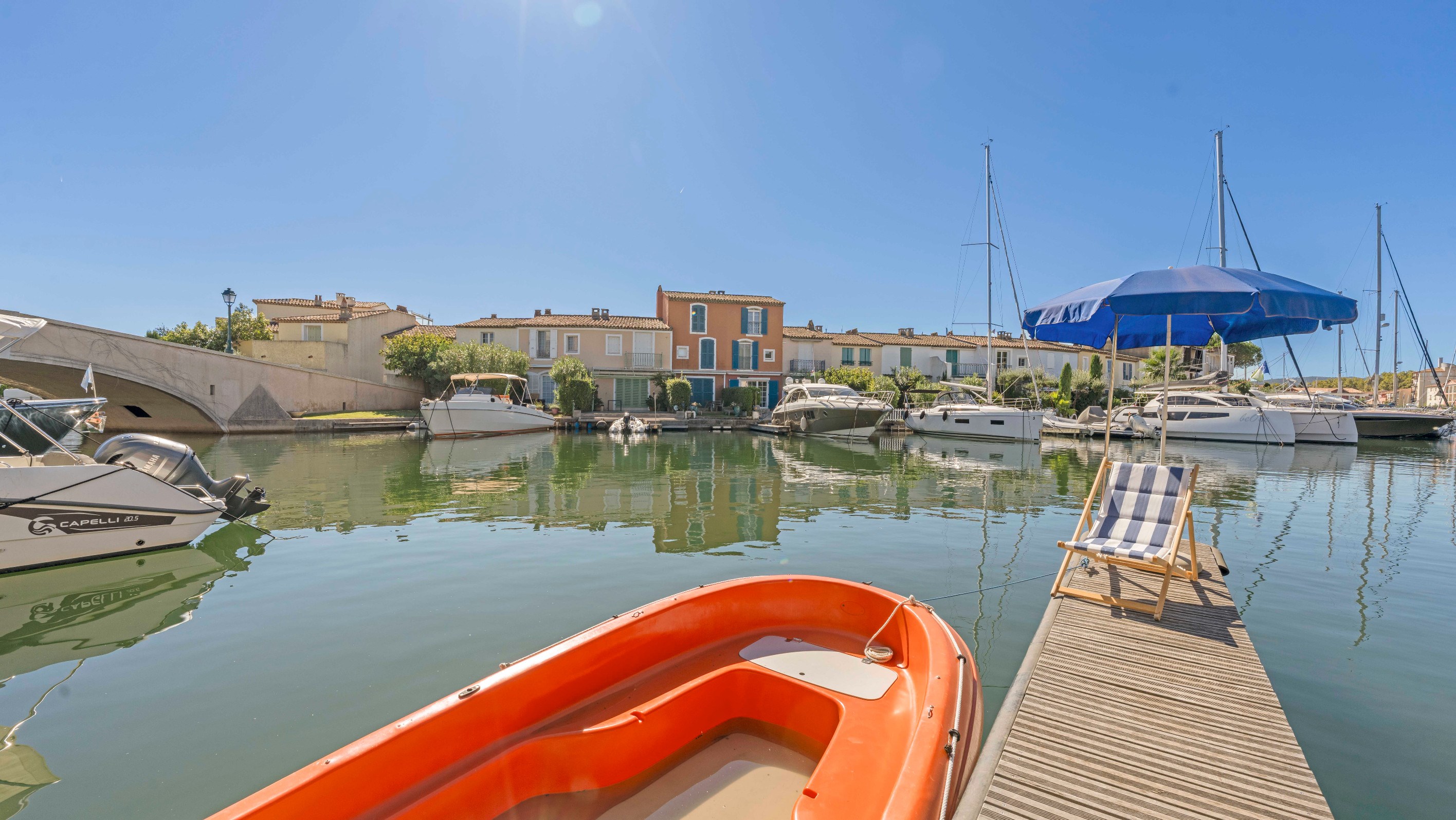  House with private mooring in Port Grimaud – 3 bedrooms, pool, Gulf of Saint-Tr… - 物件實景