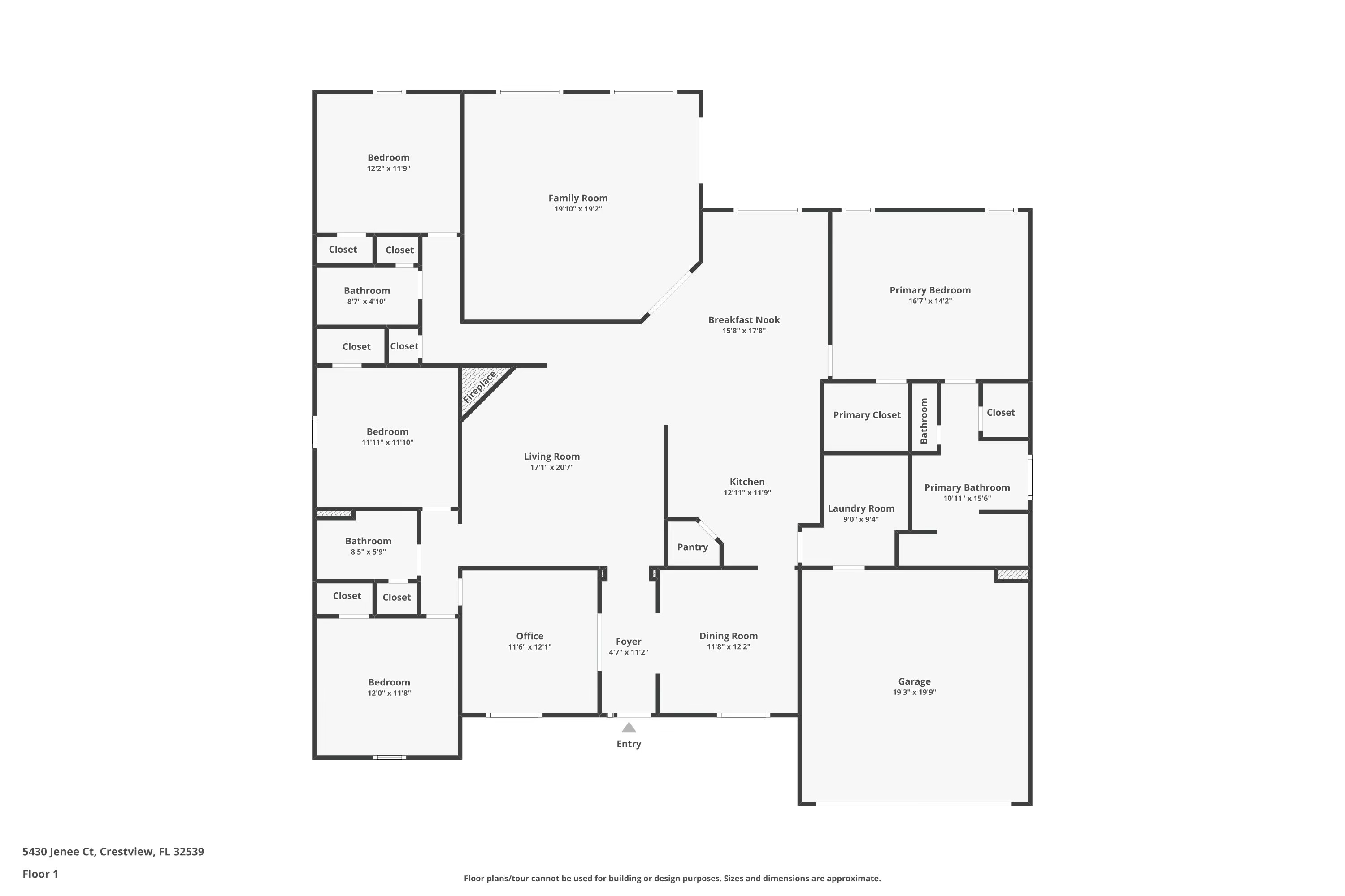 Crestview, Florida, 32539, United States, 4 Bedrooms Bedrooms, ,3 BathroomsBathrooms,Residential,For Sale,1903376