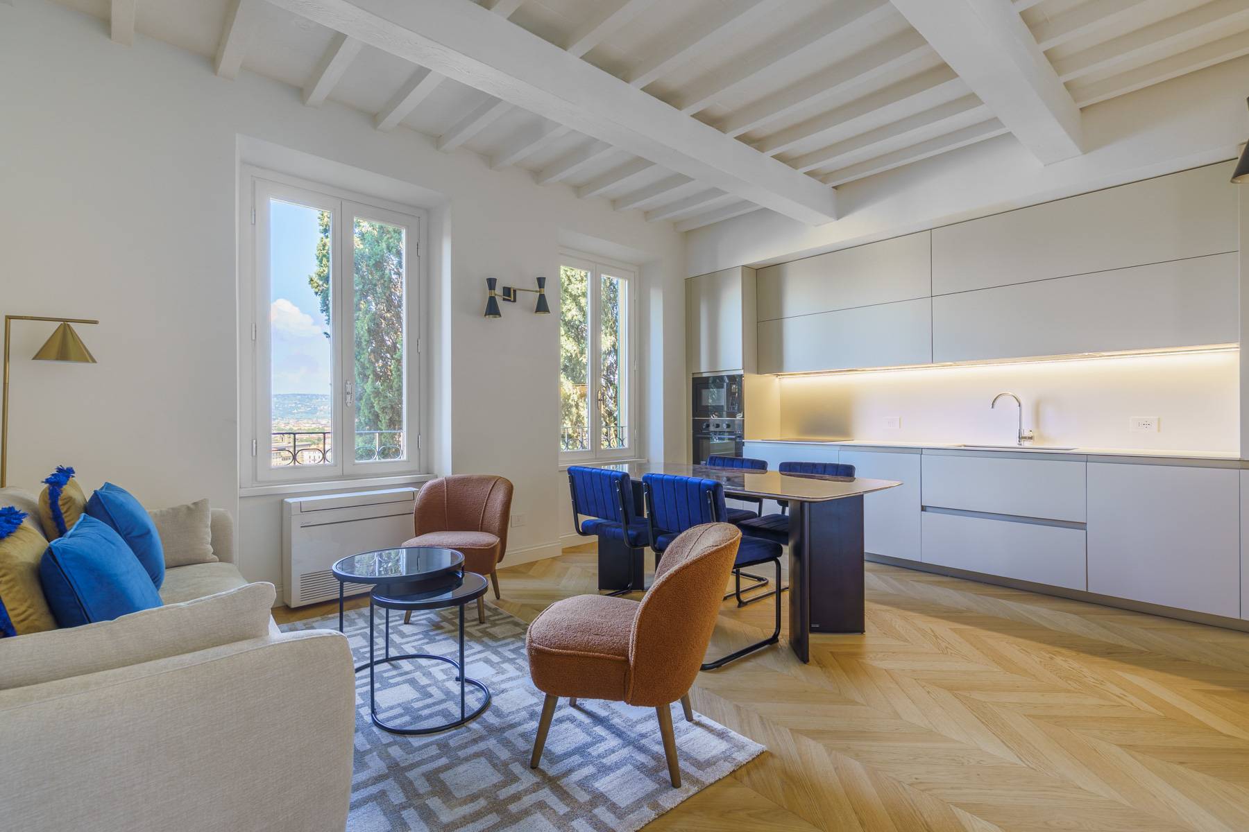  Elegant Panoramic Apartment in the Heart of Florence - 物件實景
