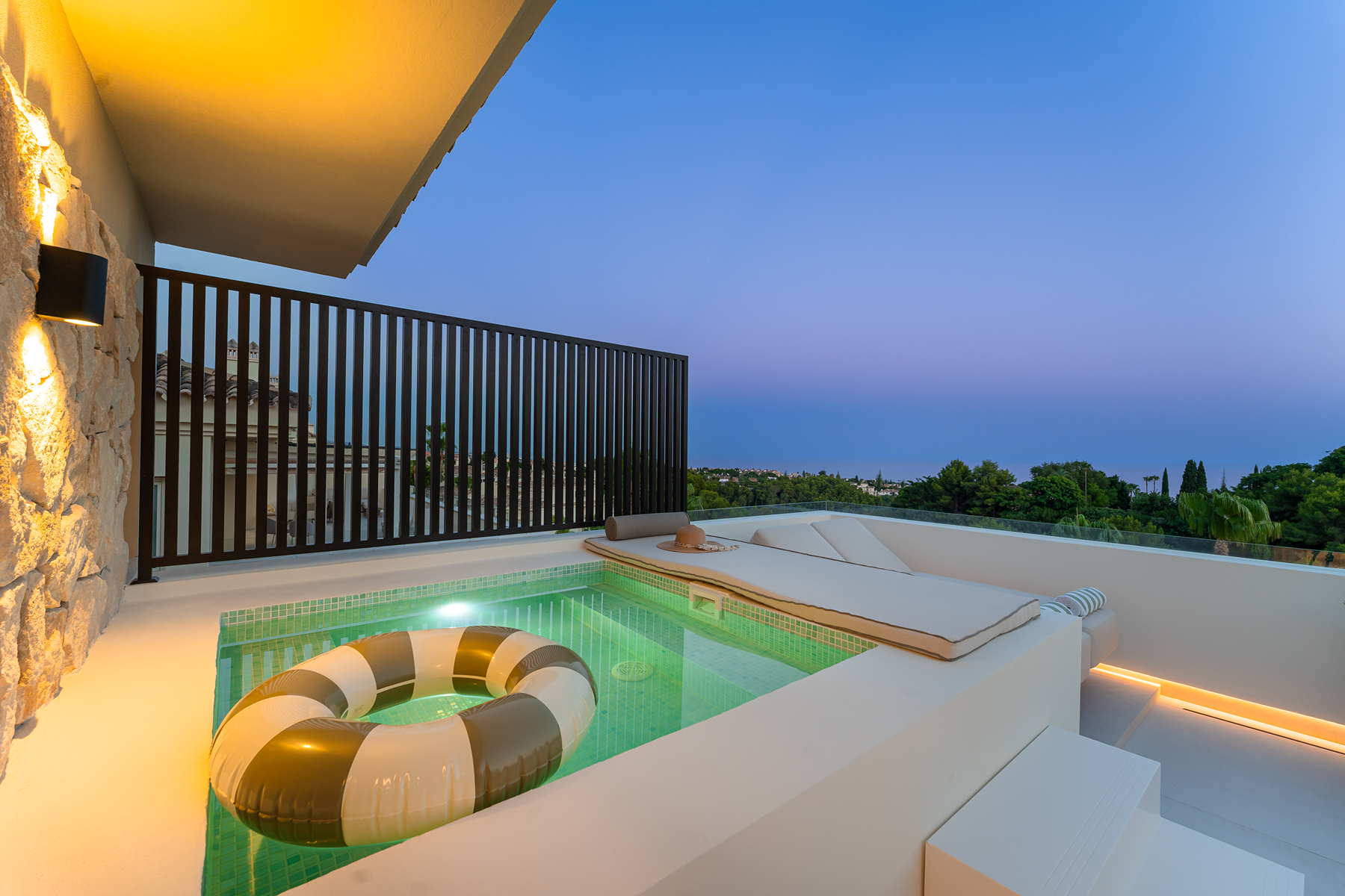  Penthouse with panoramic sea views and private heated pool in Sierra Blanca - 物件實景