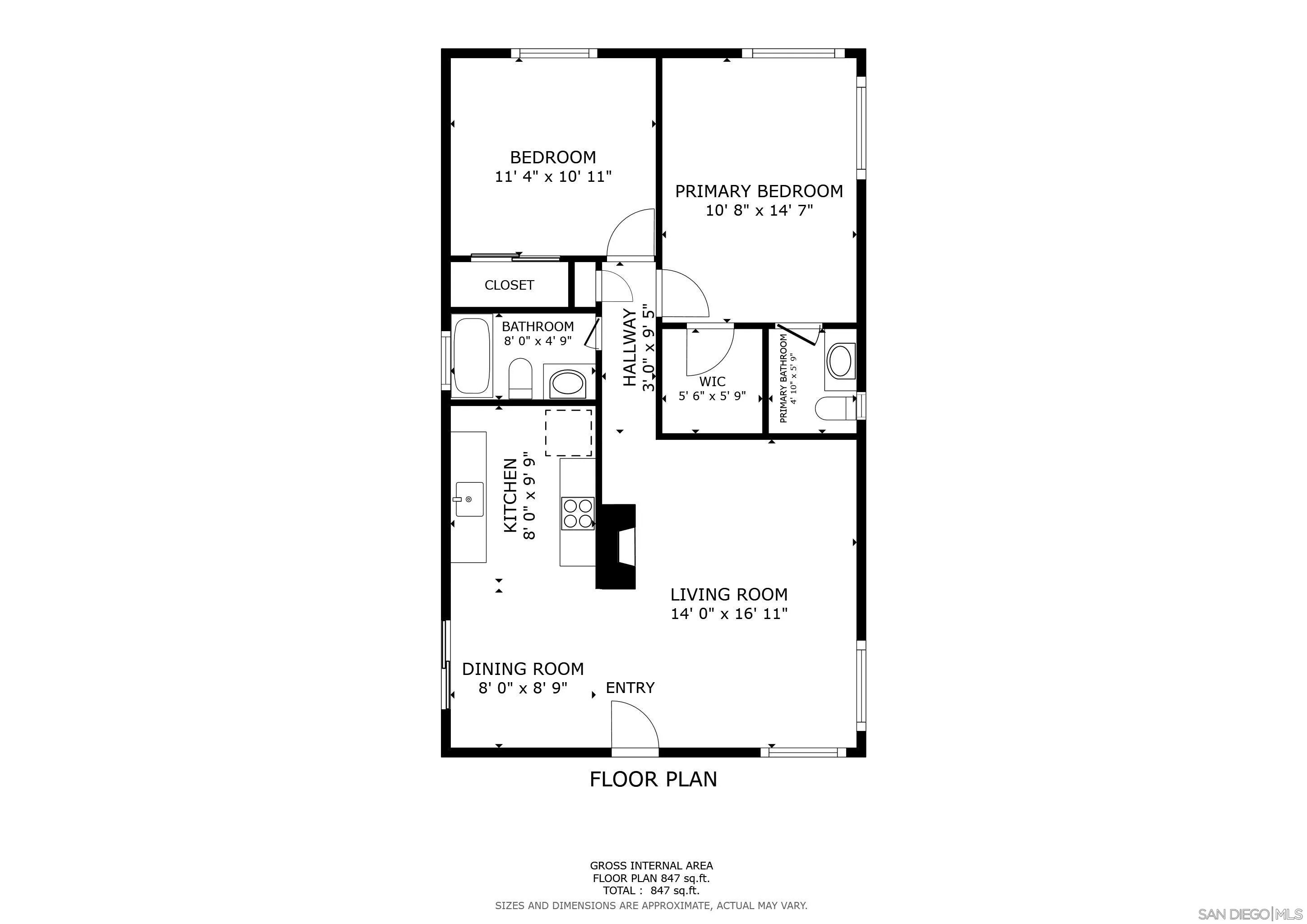 San Diego, California, 92107, United States, 4 Bedrooms Bedrooms, ,1 BathroomBathrooms,Residential,For Sale,1912111