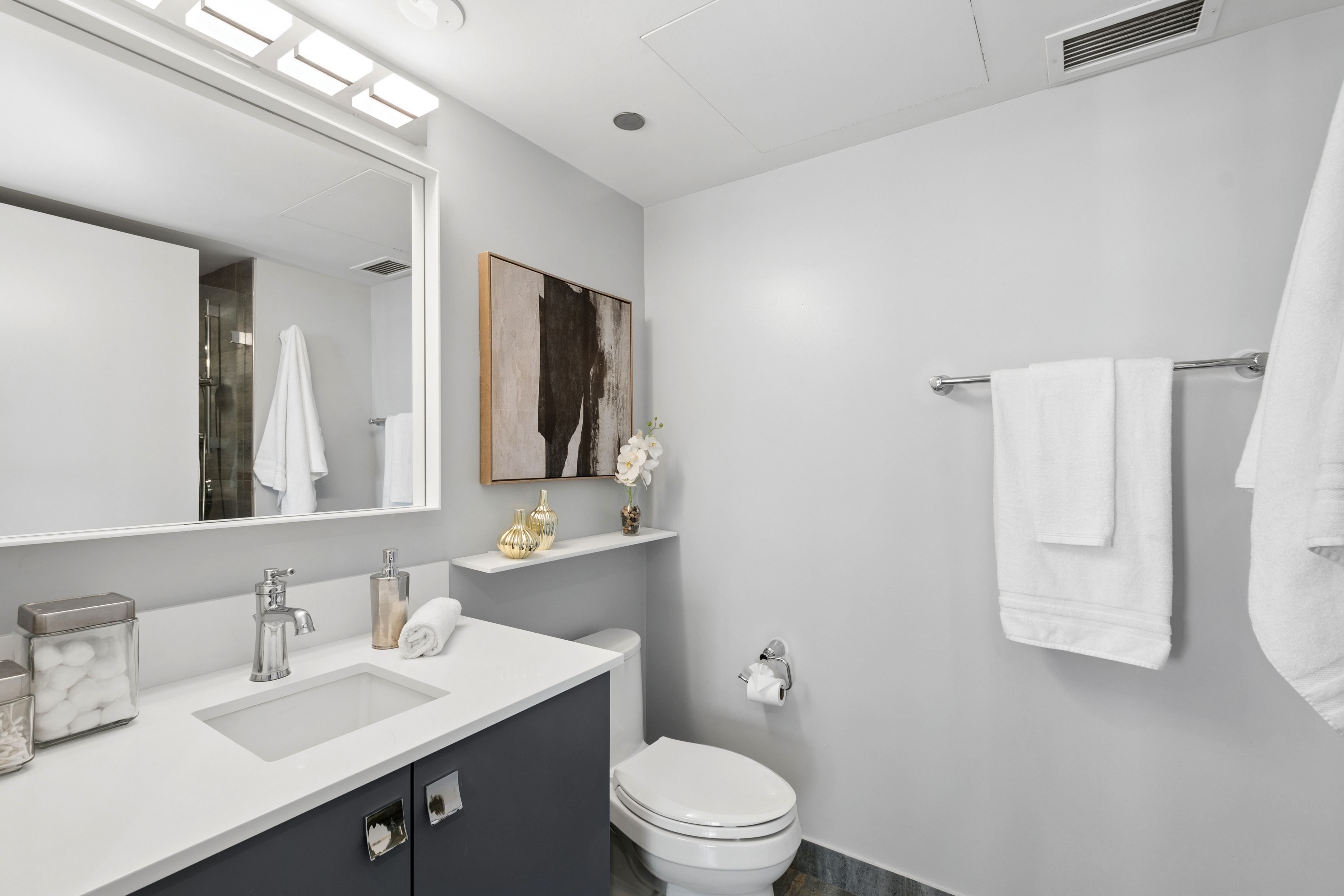  Spacious Living Room and Dining Area Overlook the Park, Lakefront and The Bean - 物件實景