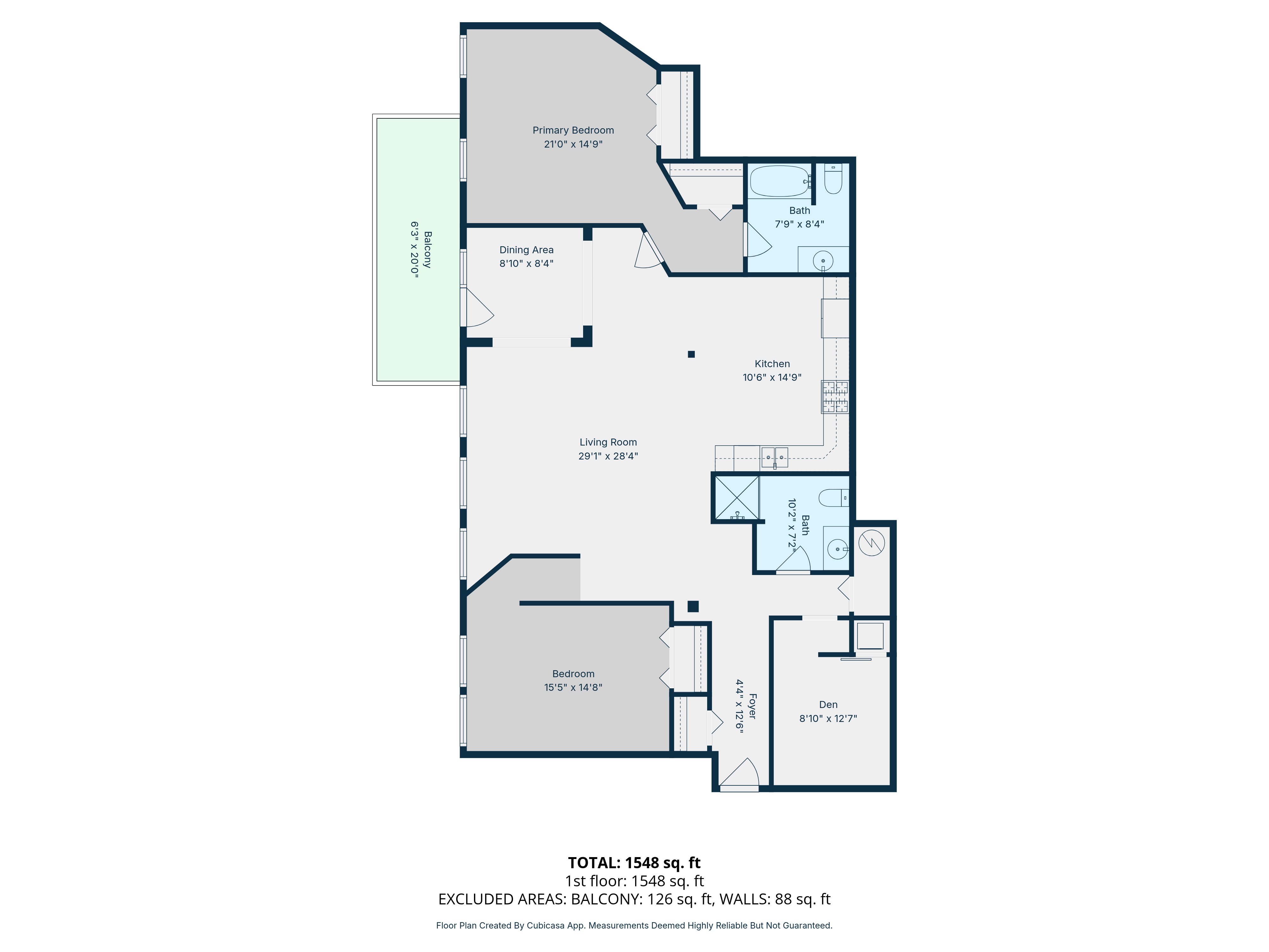  Top-Floor Loft Style 2 Bedroom + Den Condo - 物件實景