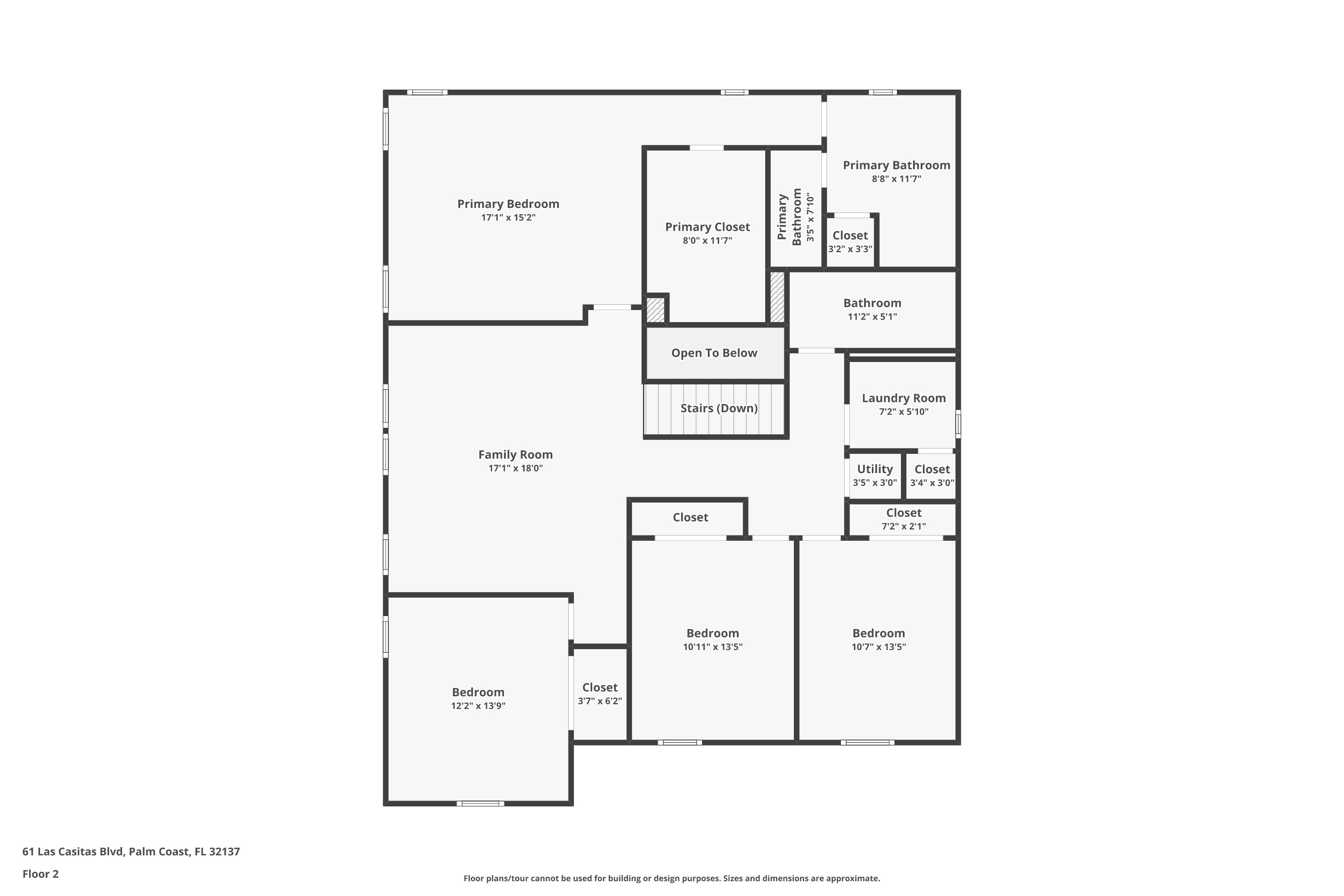  61 Las Casitas Boulevard, Palm Coast, FL, 32137 - 物件實景