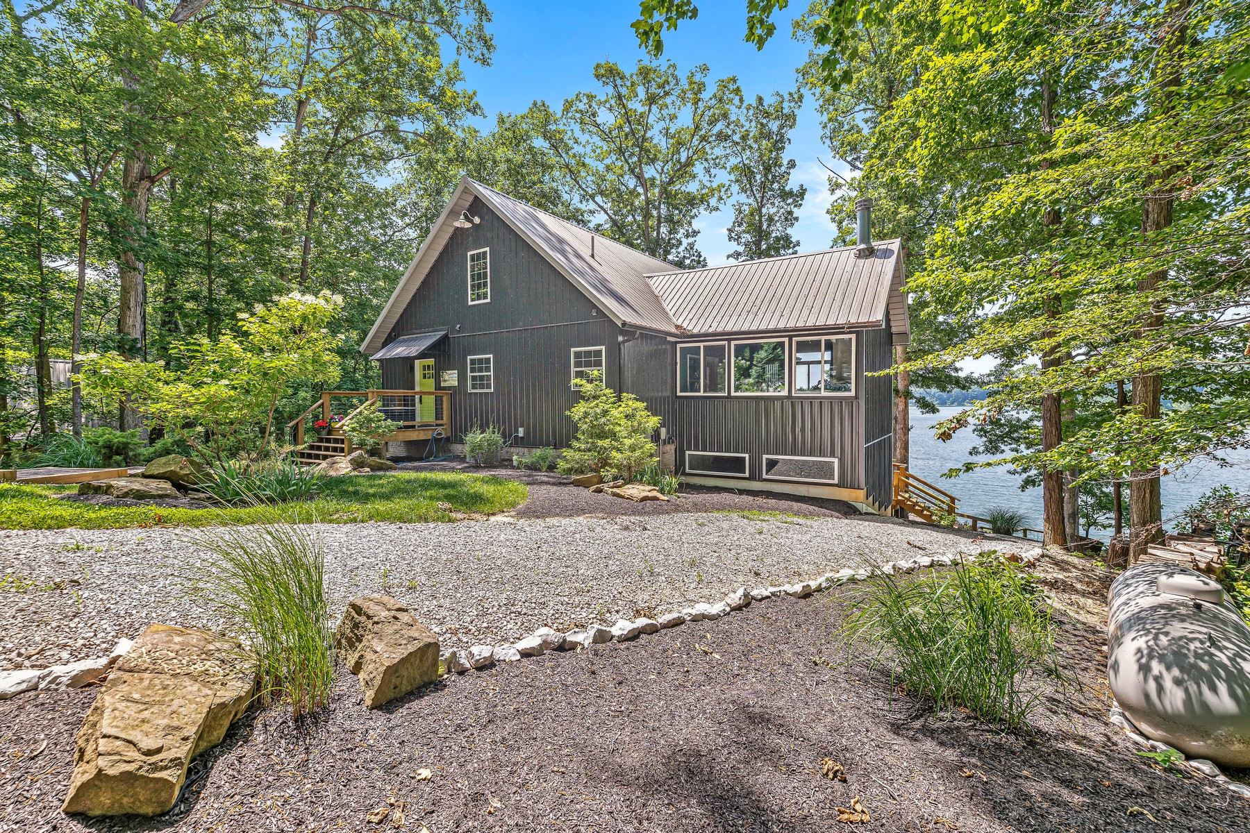  Extraordinary Custom Retreat Located on a Private Peninsula off Racoon Lake - 物件實景