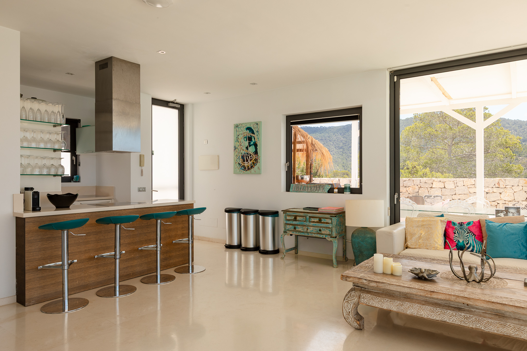  Modern villa with sea views in Cala Carbo, Ibiza - 物件實景