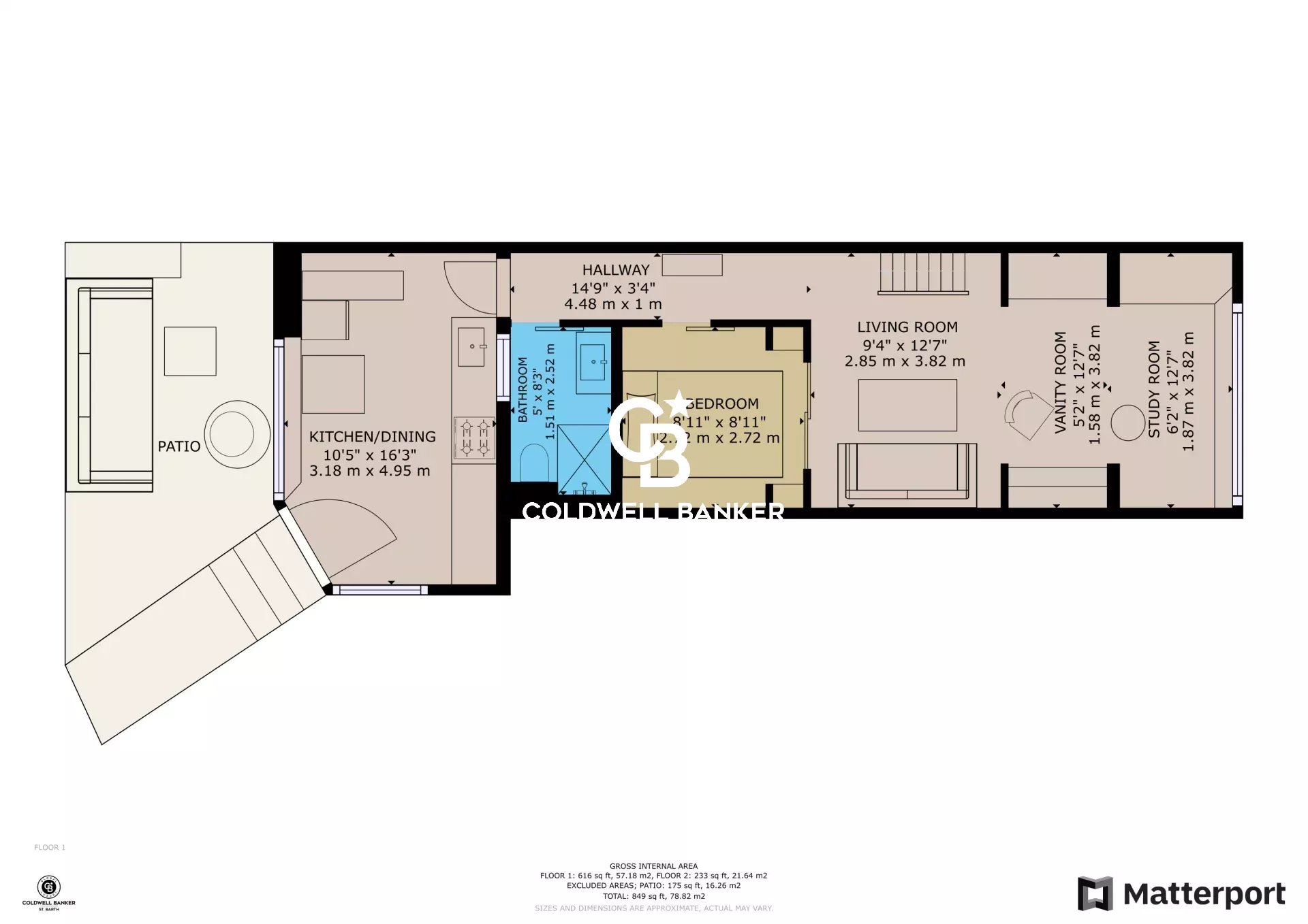 Saint-Barthélemy, Saint Barthelemy, 1 Bedroom Bedrooms, ,Residential,For Sale,1994656