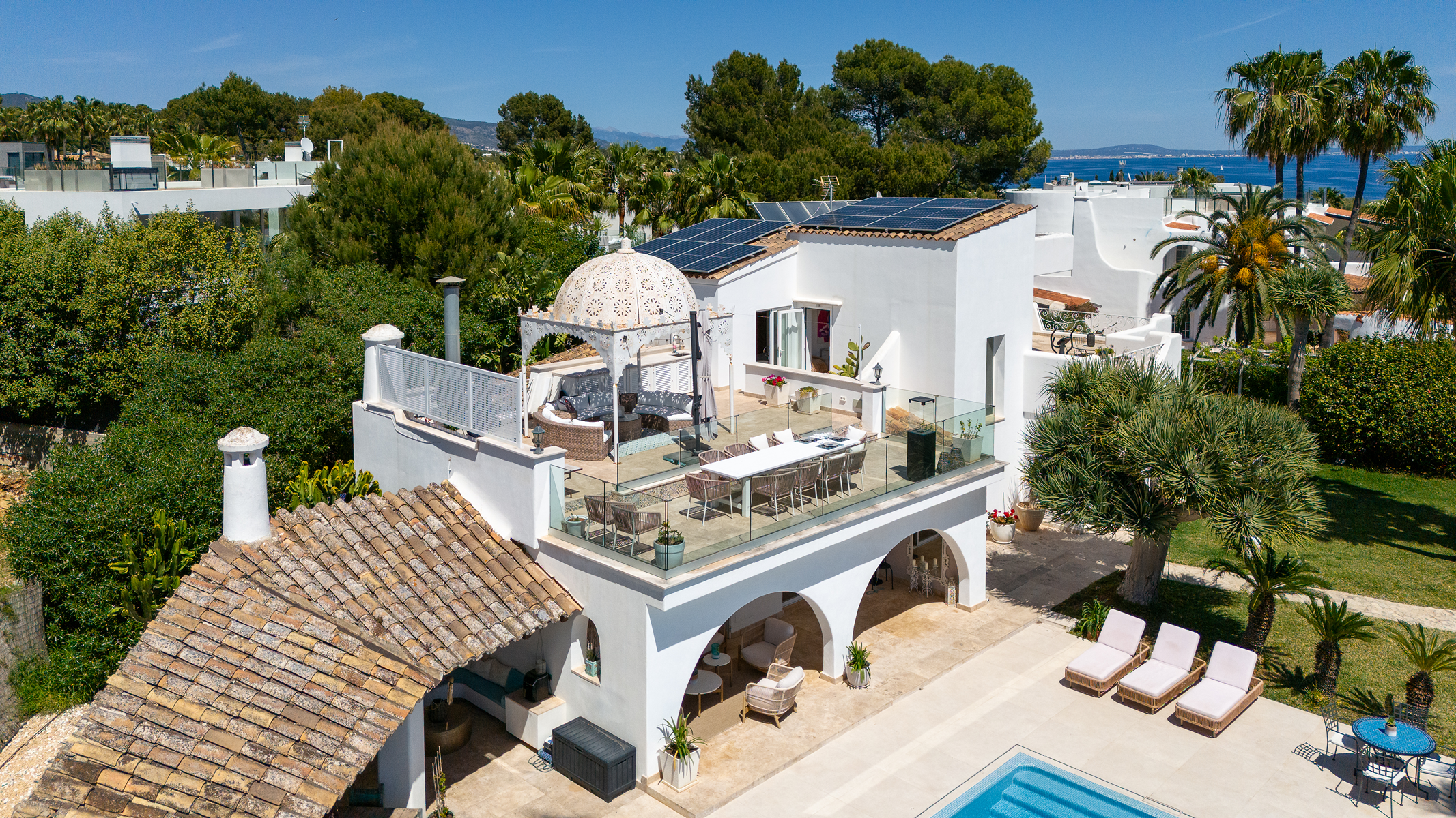  Mediterranean villa just steps from the sea in Sol de Mallorca - 物件實景