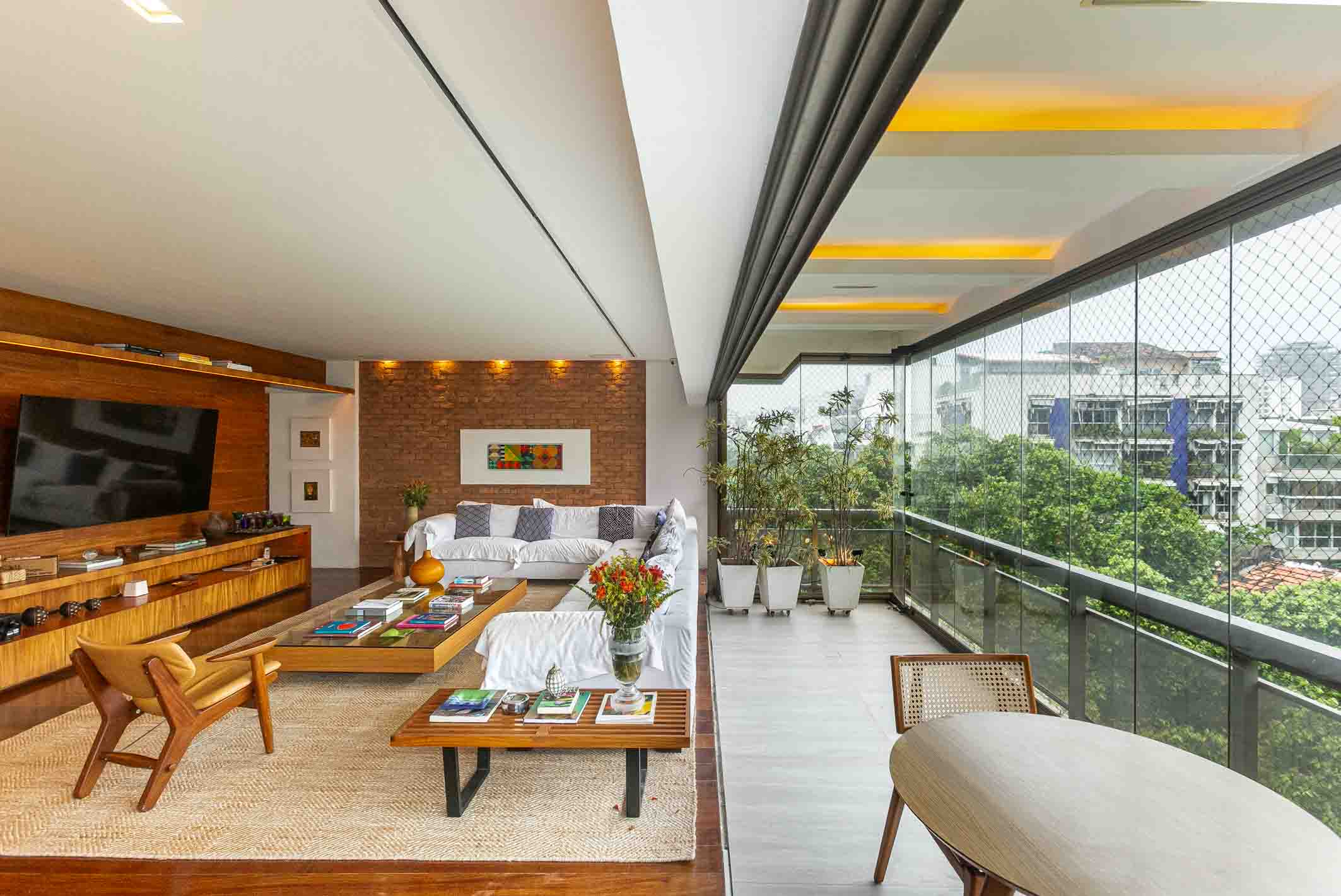  Apartment with three parking spaces and views of Lagoa in Ipanema - 物件實景
