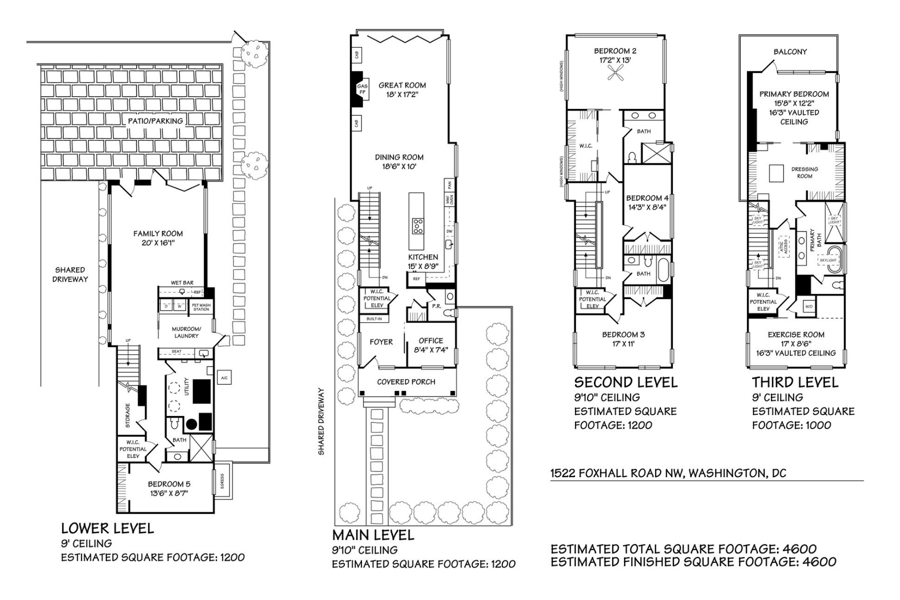  1522 Foxhall Road NW, Washington, DC, 20007 - 物件實景