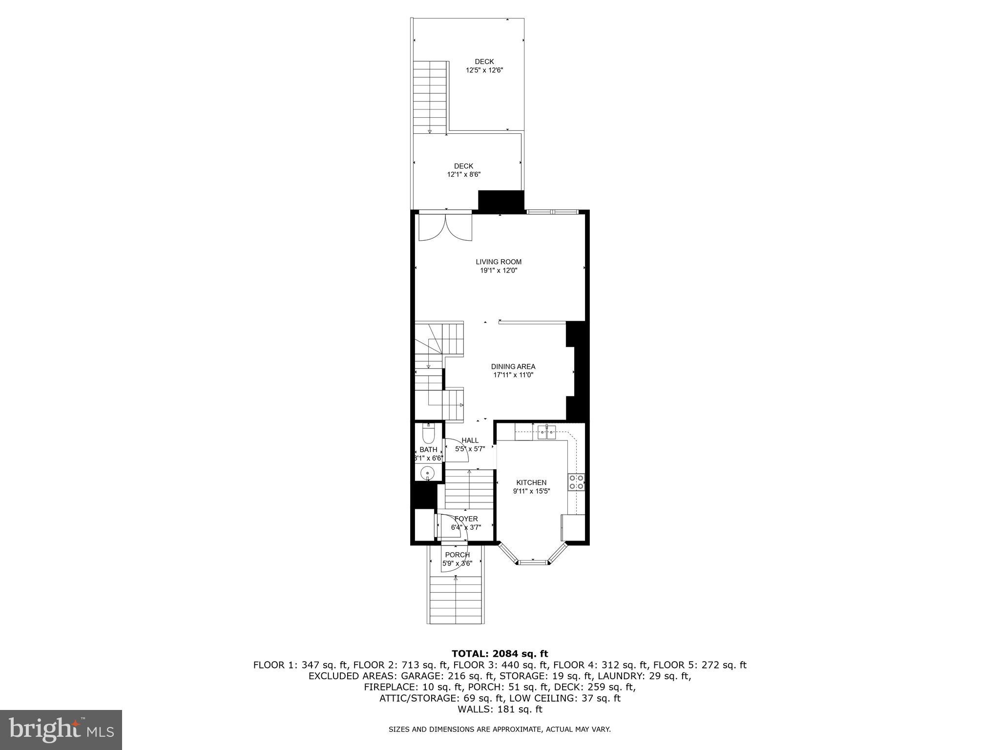 Silver Spring, Maryland, 20902, United States, 3 Bedrooms Bedrooms, ,3 BathroomsBathrooms,Residential,For Sale,1916532