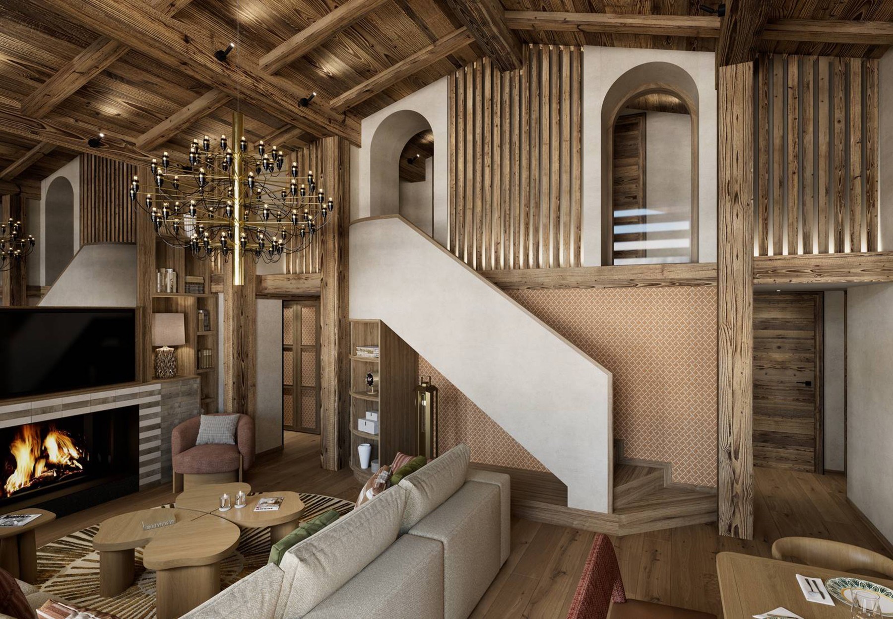  Apartment La Belle aux Bois A-003 - Brand-New Penthouse in Megève - 物件實景