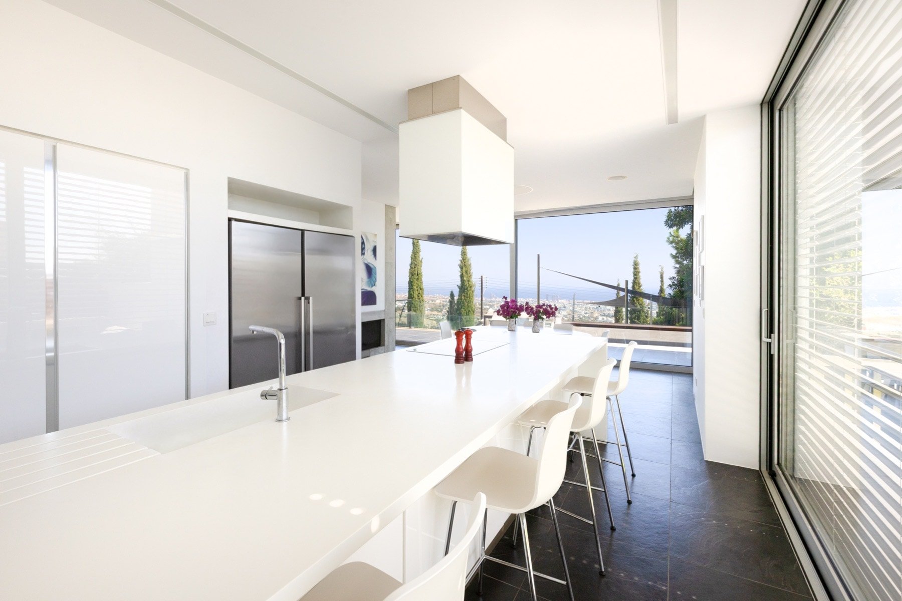  Sea-View Five Bedroom Villa with Private Pool in Mesa Geitonia, Limassol - 物件實景