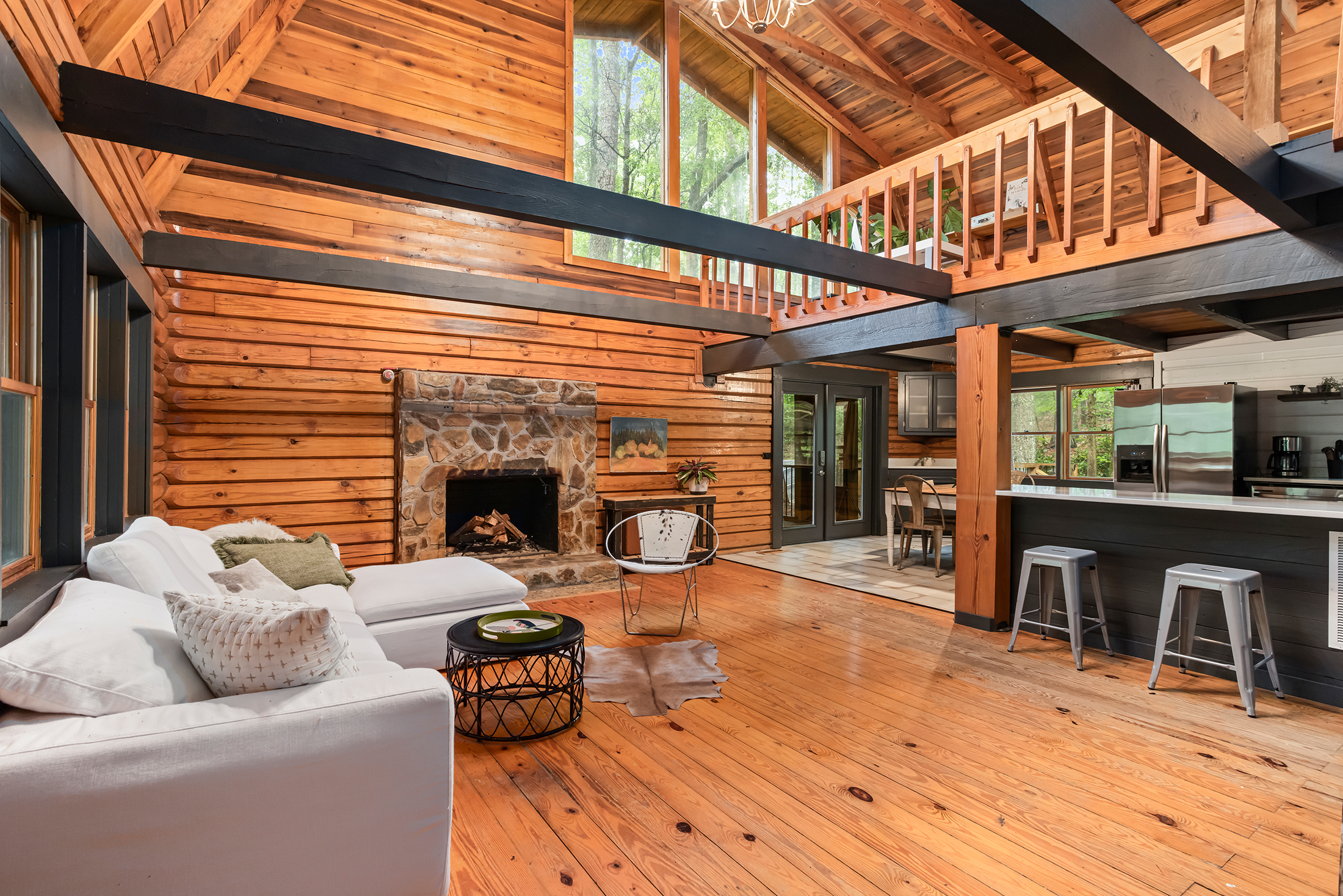  Charming, Private Cabin Overlooking Lake Coweta - 物件實景