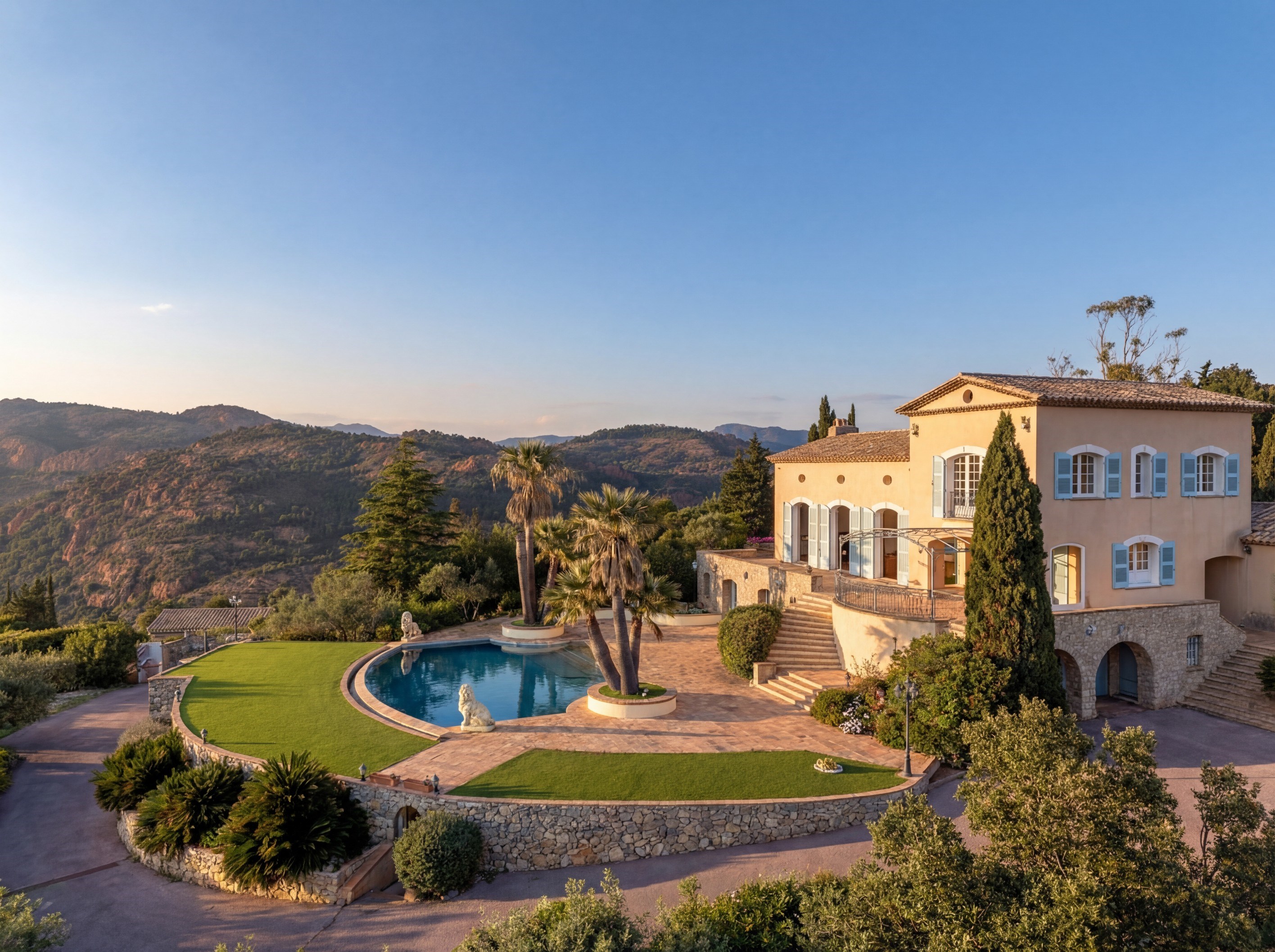  Saint-Raphaël Agay property panoramic sea view land 3100 sqm infinity pool 5 su… - 物件實景