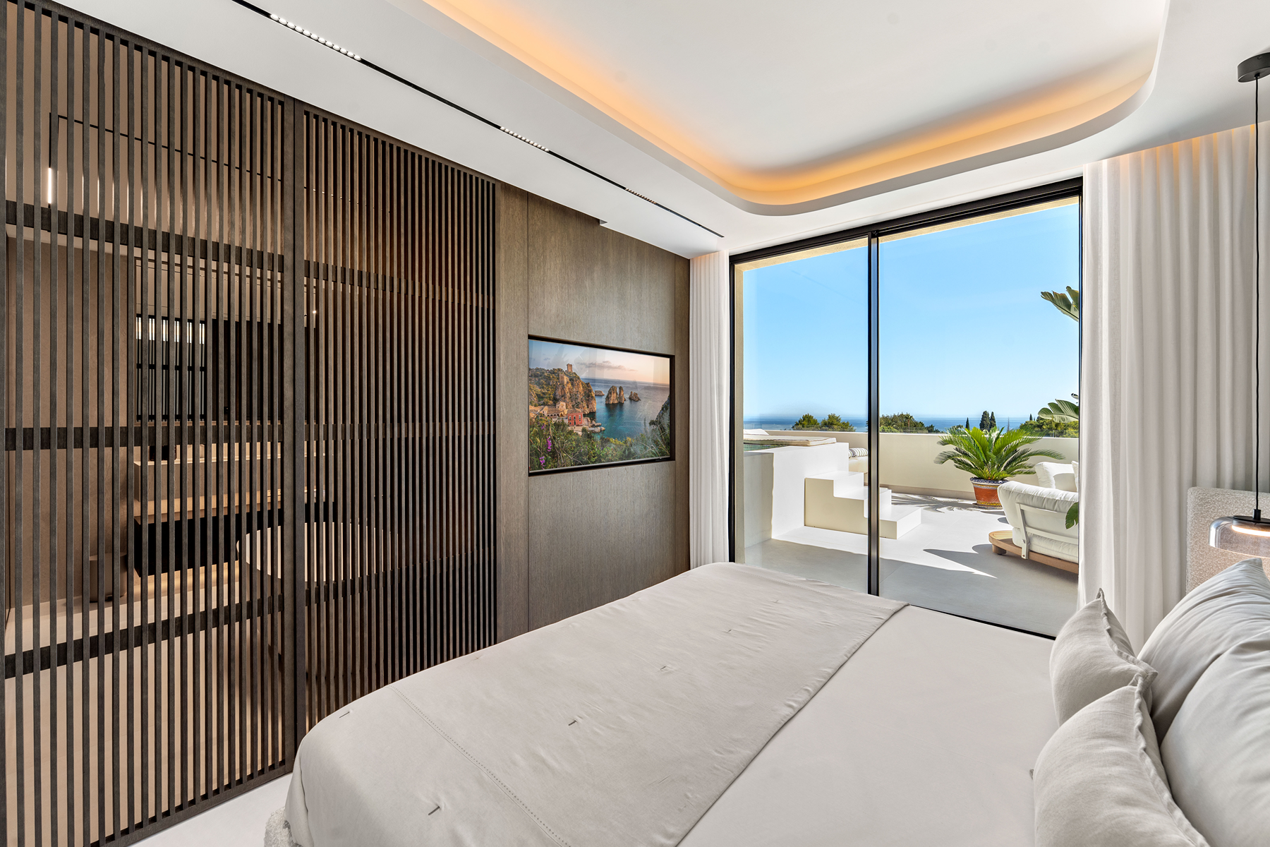  Penthouse with panoramic sea views and private heated pool in Sierra Blanca - 物件實景