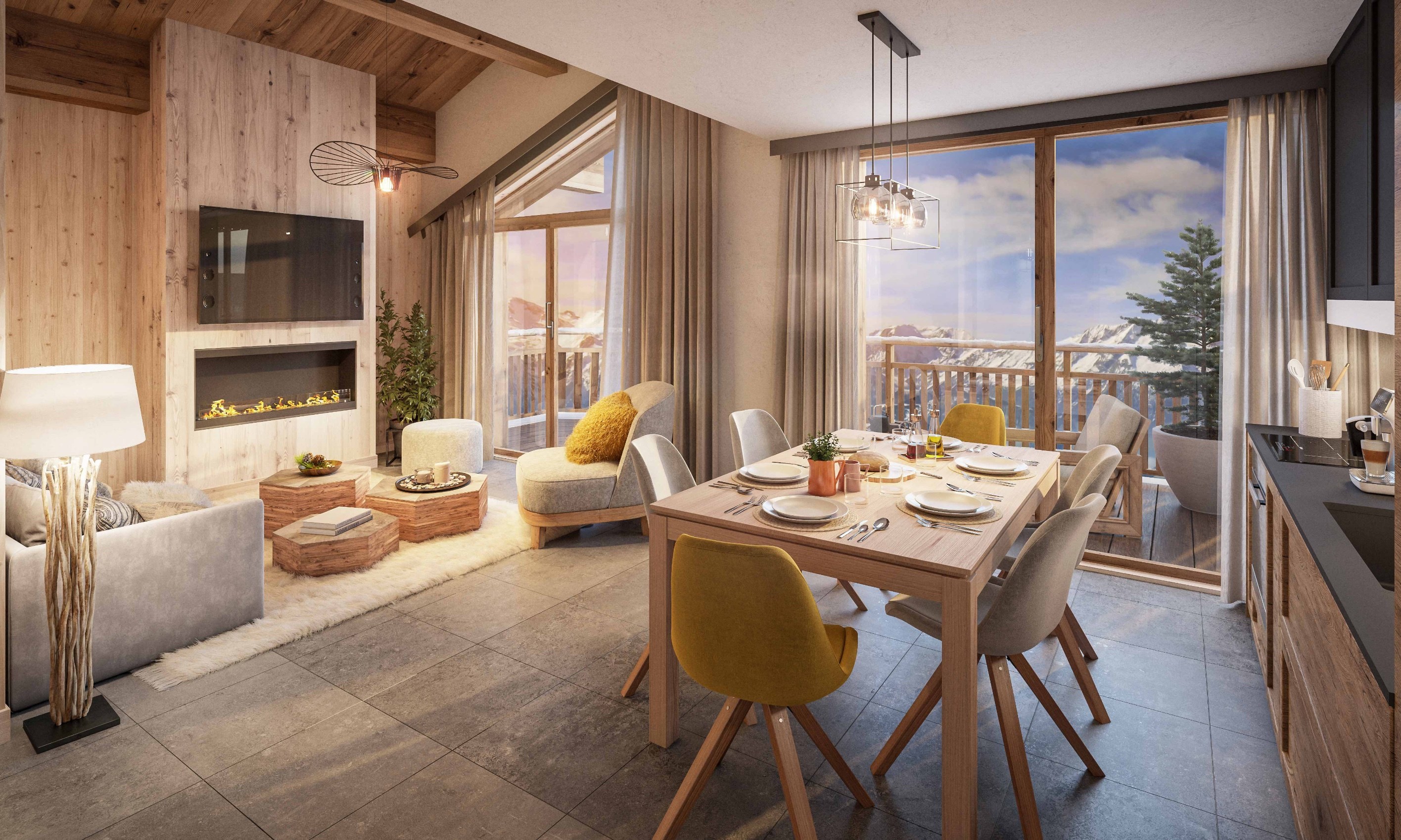  Apartment Valette - in the heart of the l’Alpe d’Huez resort - 物件實景