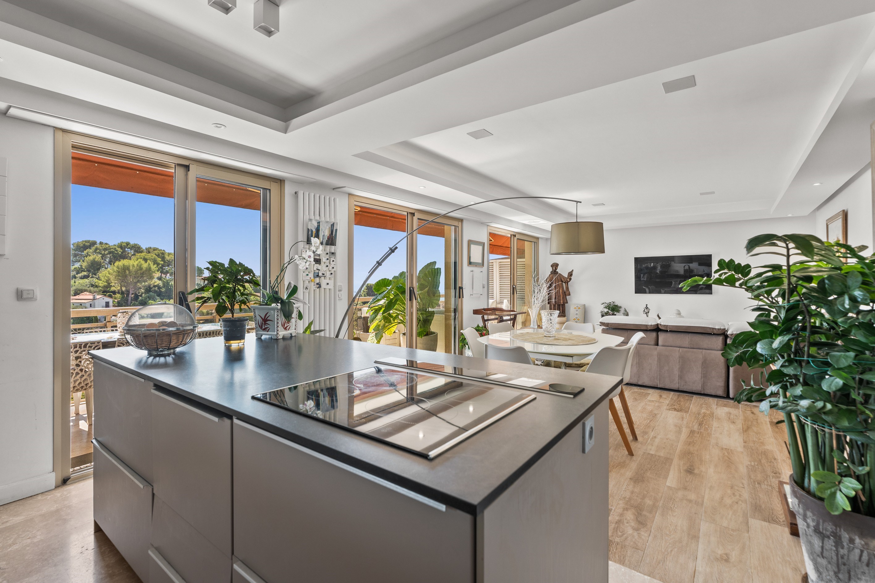  Le Cannet near Cannes sea view apartment with terrace in luxury residence - 物件實景