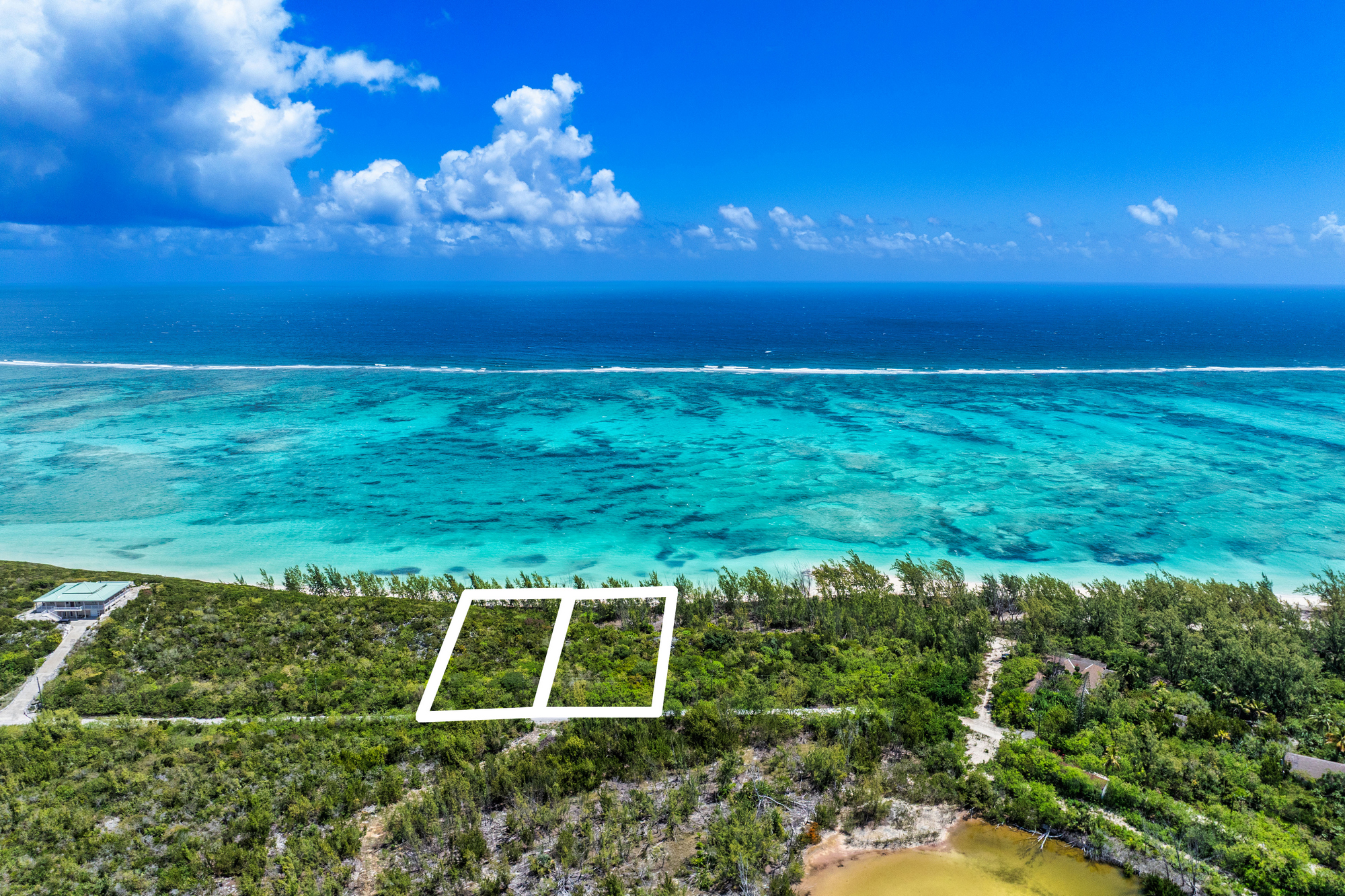 Beachfront Land North Caicos - 1.04 Acres - 212 Feet Frontage - 物件實景