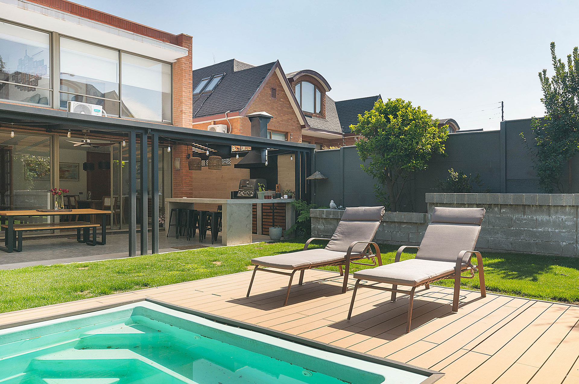  Remodeled Mediterranean-Style House in San Carlos de Apoquindo - 物件實景