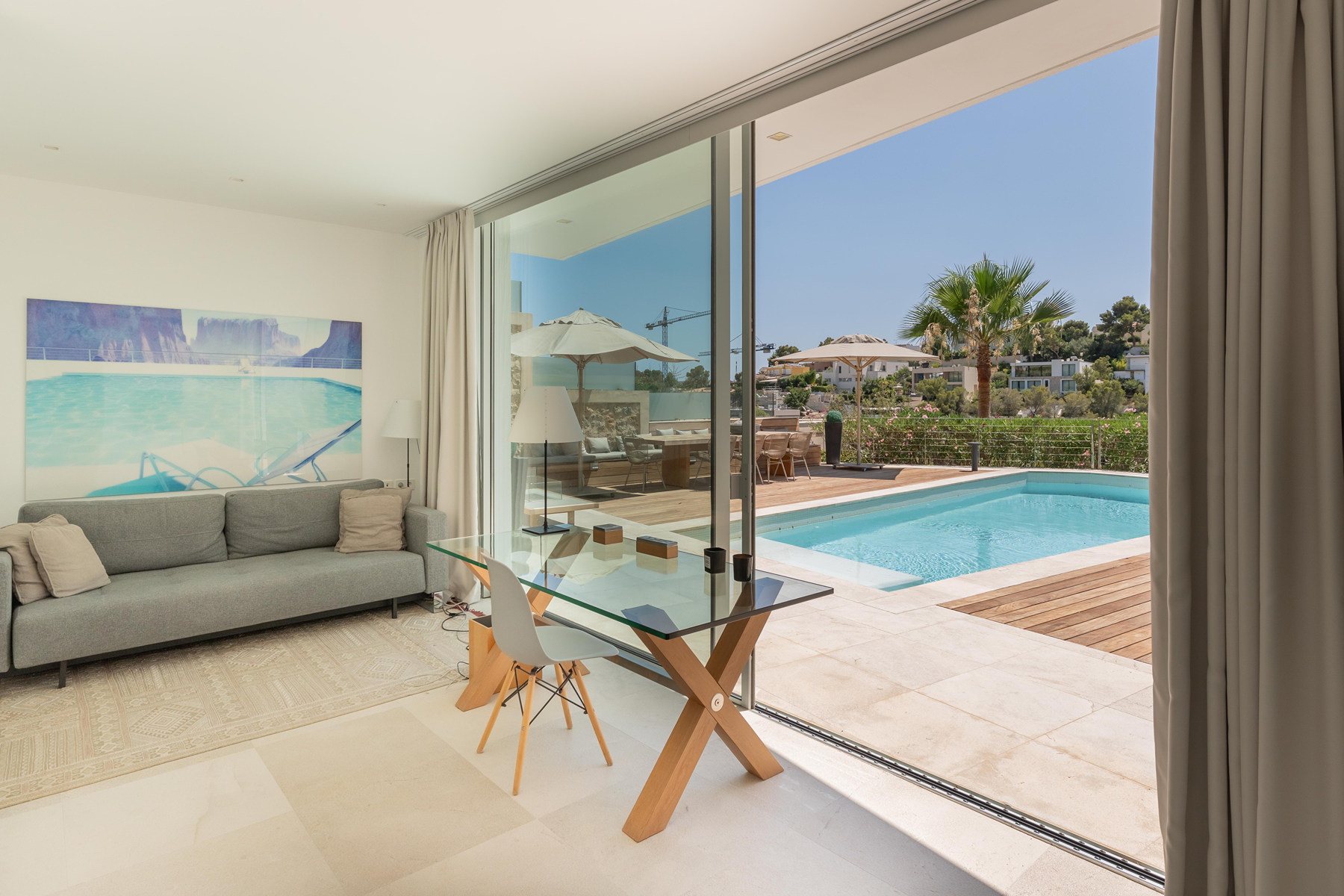  Contemporary style villa with sea views in Costa den Blanes, Mallorca - 物件實景
