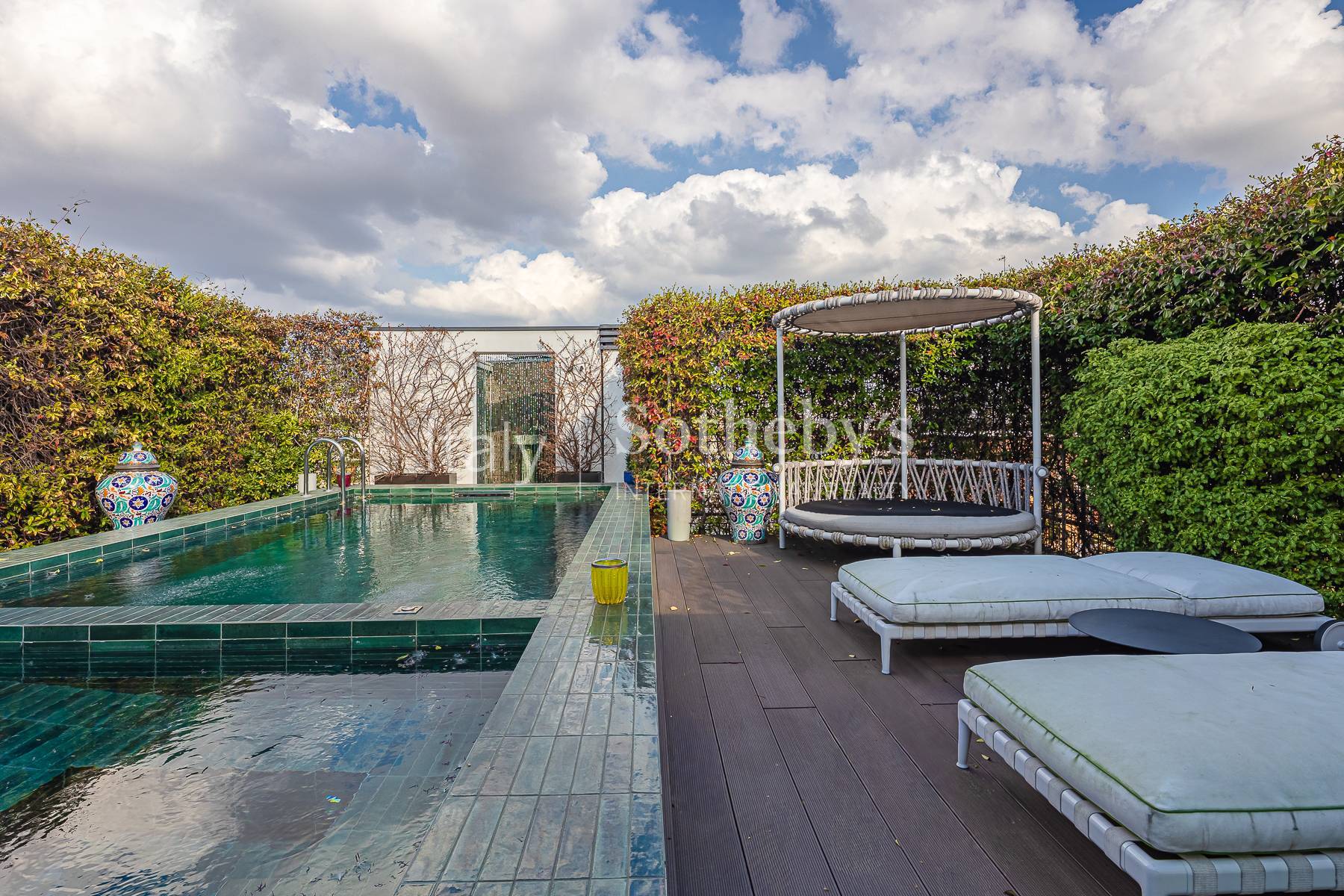  Furnished penthouse with terrace and pool in Brera district - 物件實景