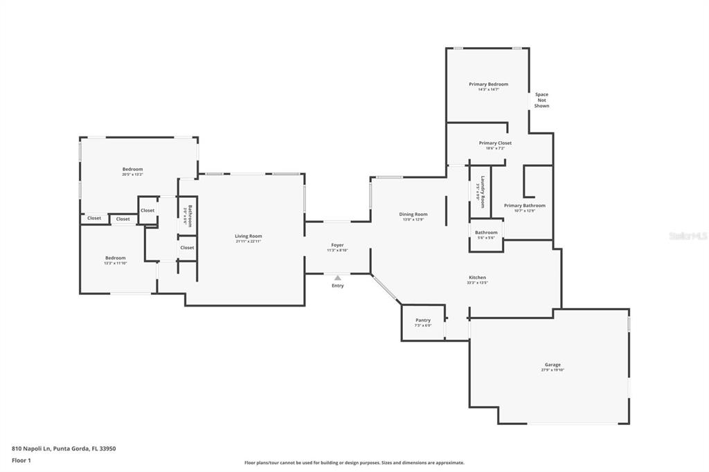 Punta Gorda, Florida, 33950, United States, 3 Bedrooms Bedrooms, ,2 BathroomsBathrooms,Residential,For Sale,1989278