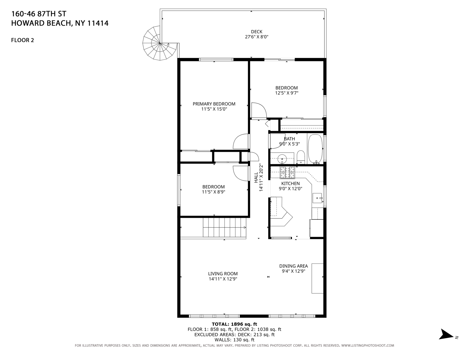 Howard Beach, New York, 11414, United States, 4 Bedrooms Bedrooms, ,2 BathroomsBathrooms,Residential,For Sale,1916184